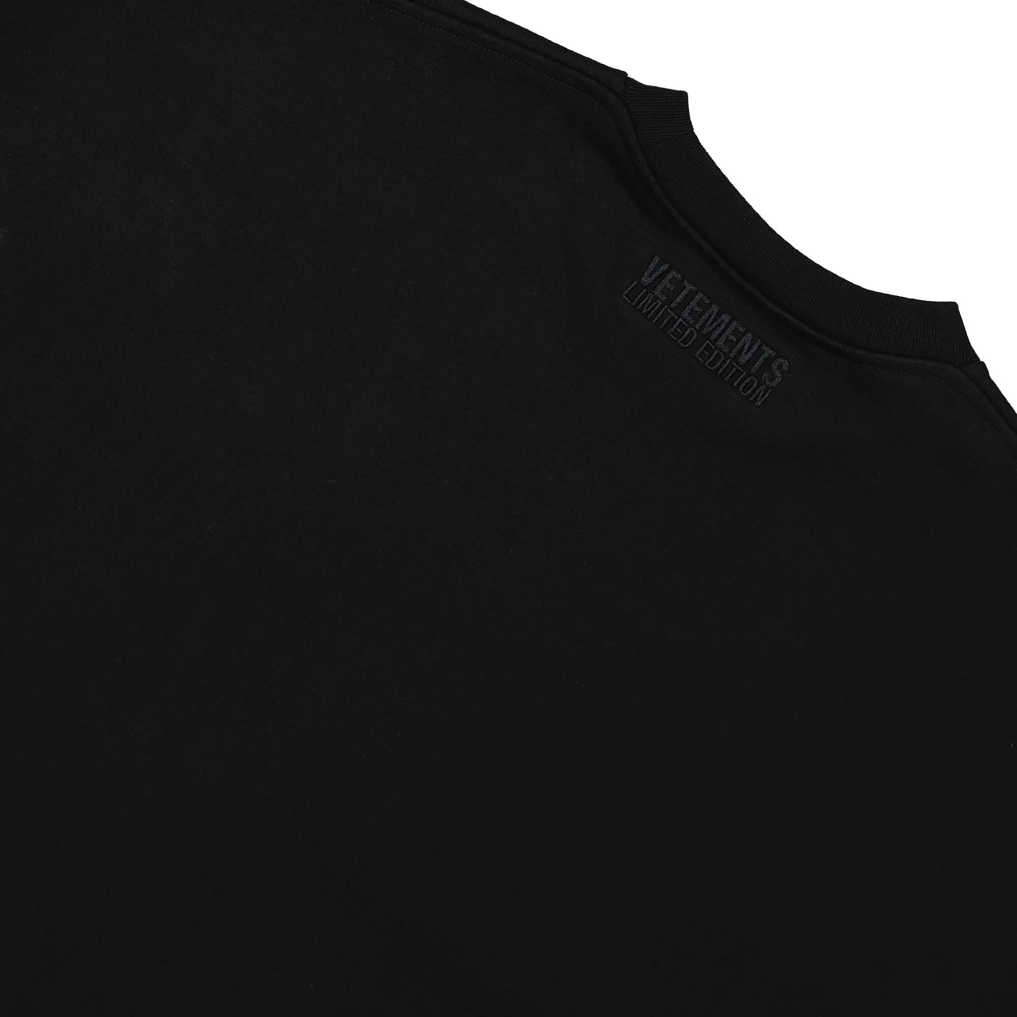 Vetements Embroidered Tonal Logo Sweatshirt
