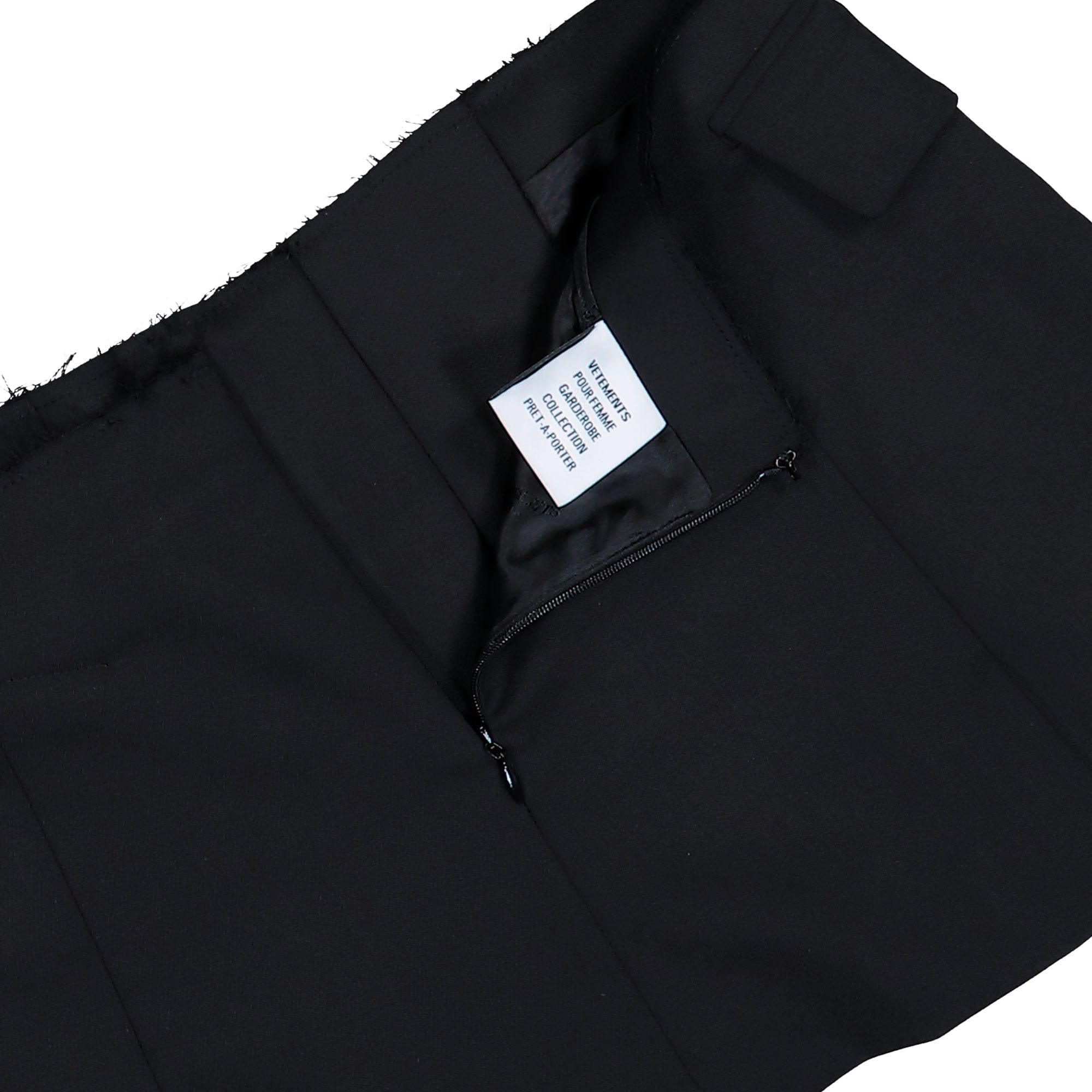Vetements Deconstructed Tailored Mini Skirt