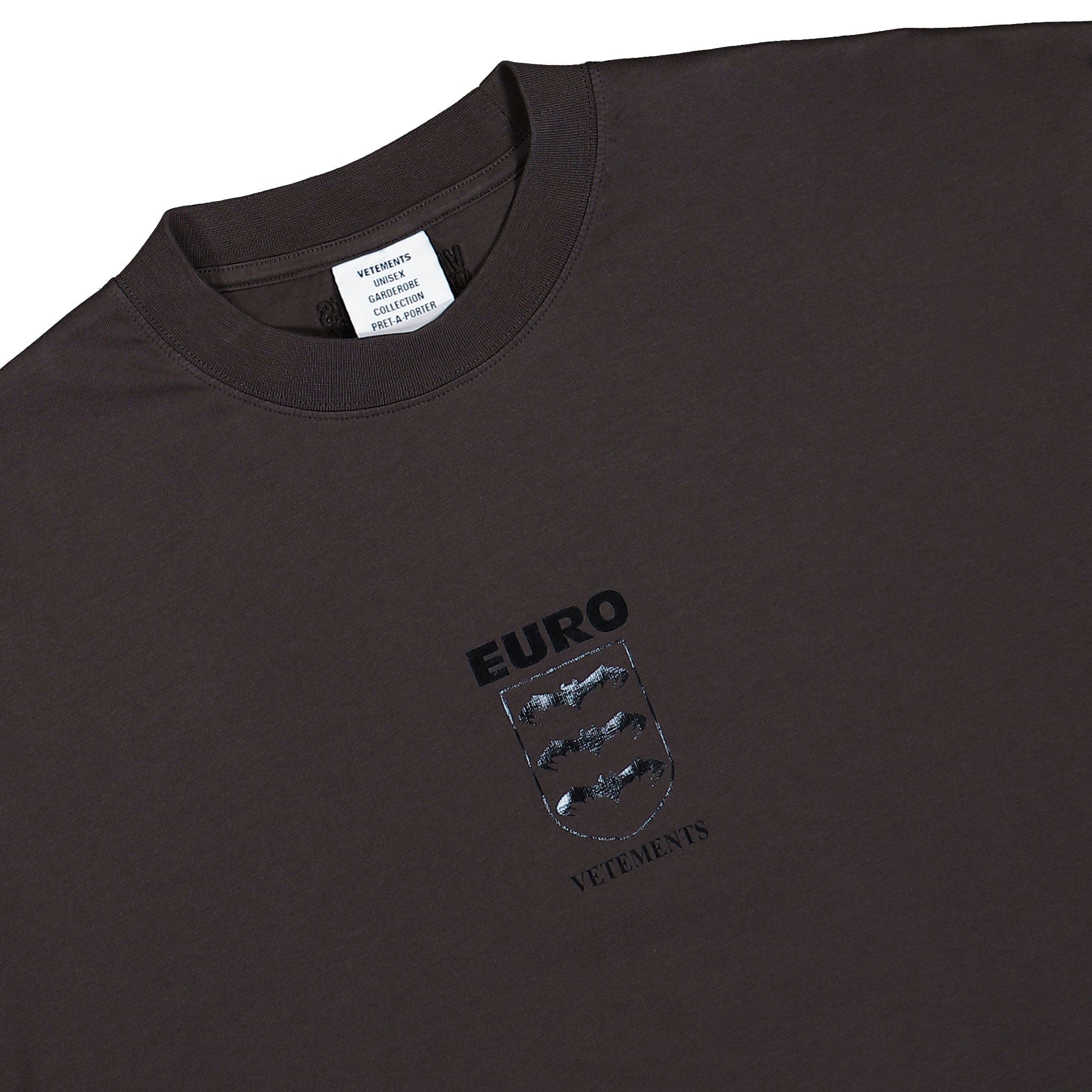 Vetements Bats Logo Regular T - Shirt