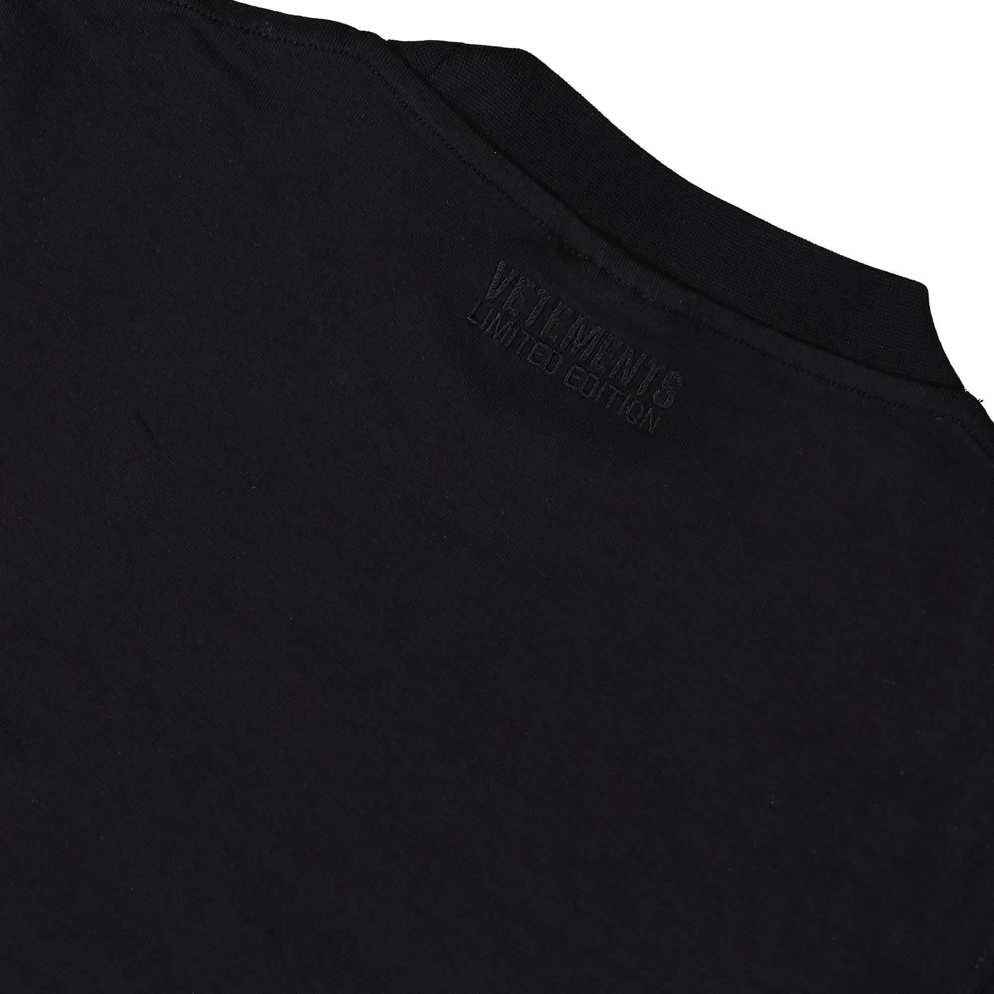 Vetements 4 Seasons Logo Fitted T - Shirt Dress