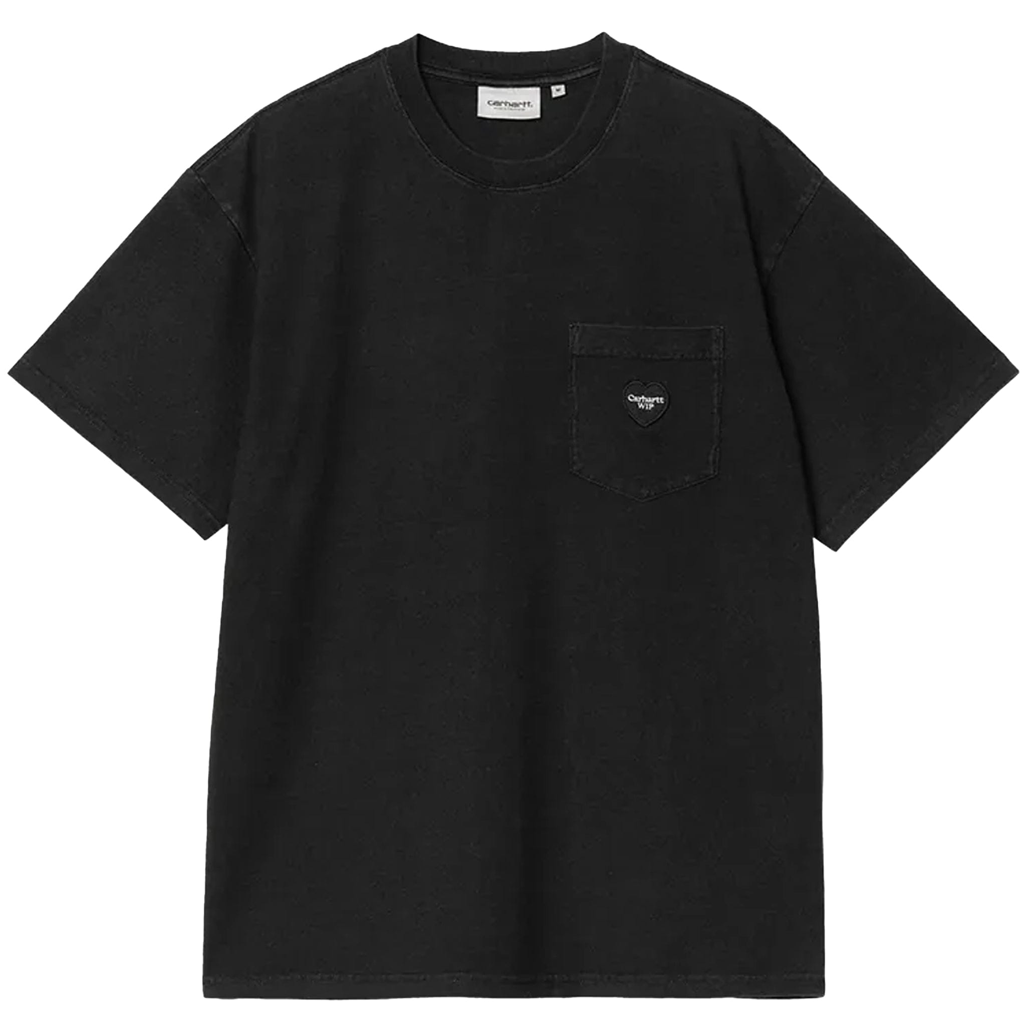 Carhartt WIP S/S Ingo Pocket T-Shirt (Black Garment Dyed)