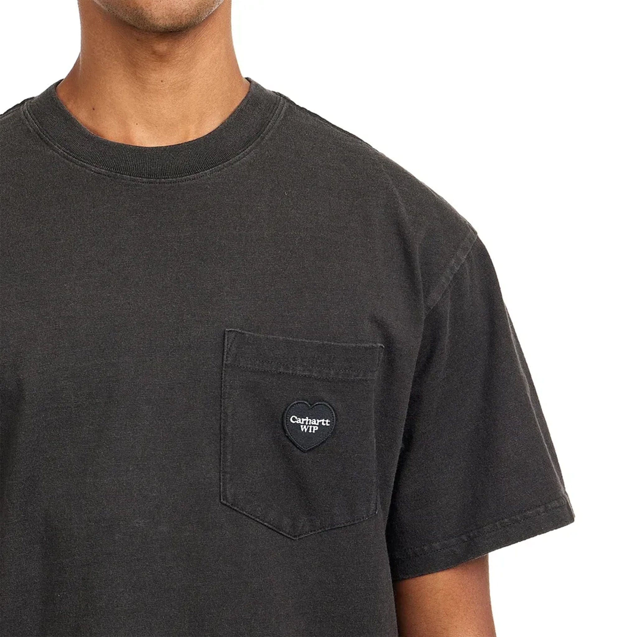 Carhartt WIP S/S Ingo Pocket T-Shirt (Black Garment Dyed)