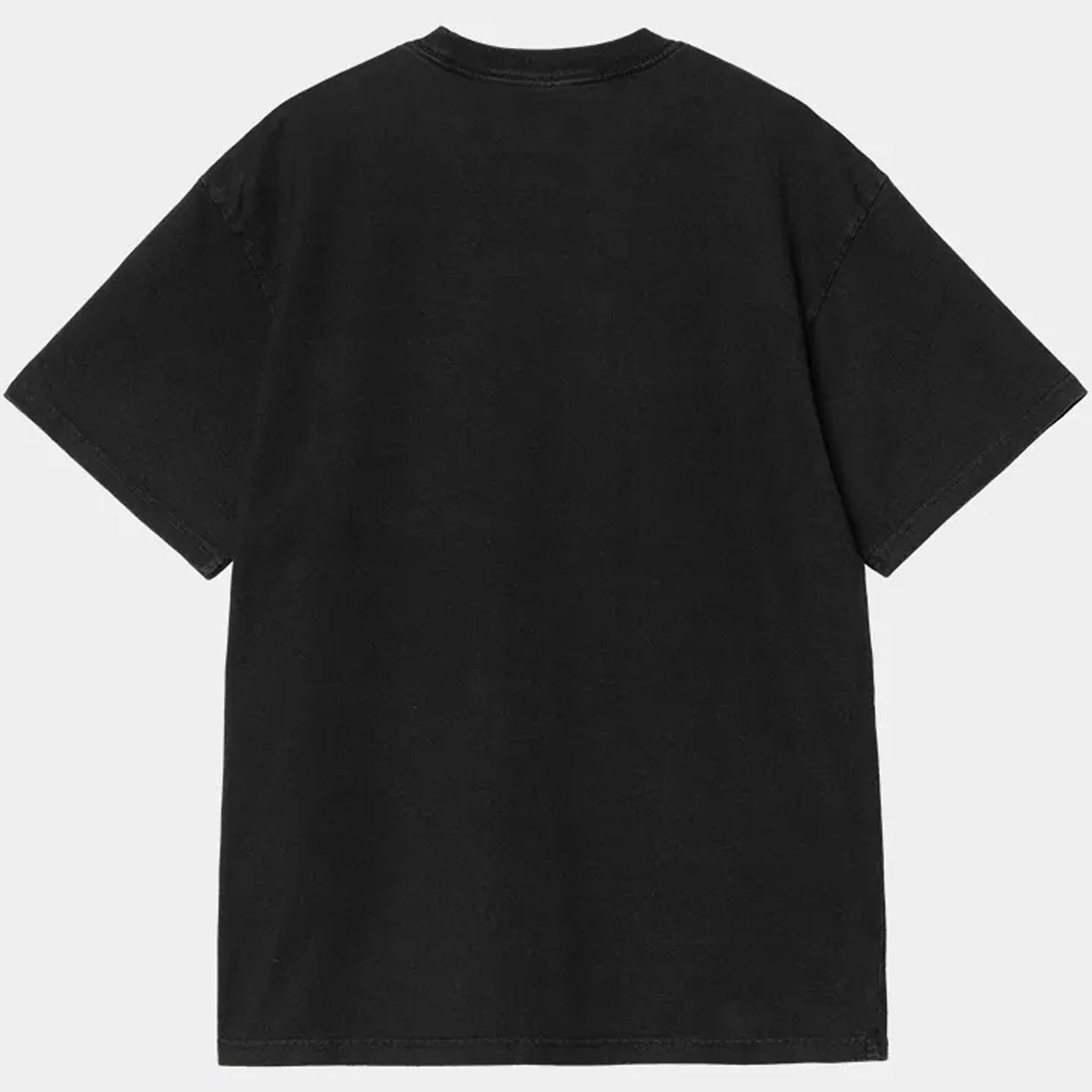 Carhartt WIP S/S Ingo Pocket T-Shirt (Black Garment Dyed)
