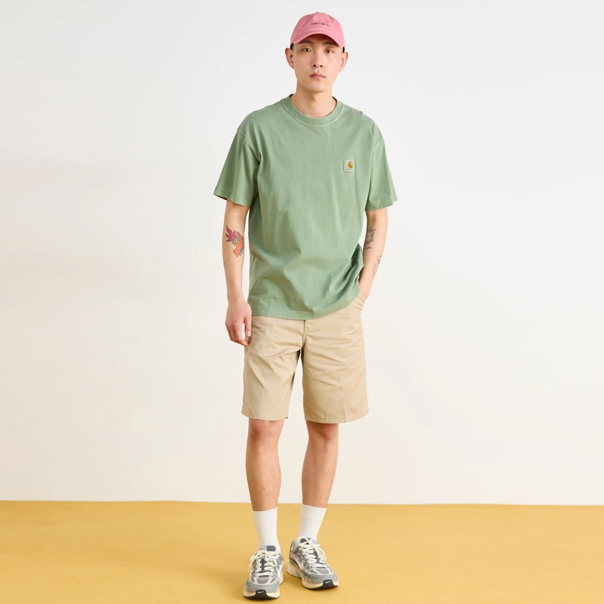 Carhartt WIP S/S Nelson T-Shirt (Park Garment Dyed)