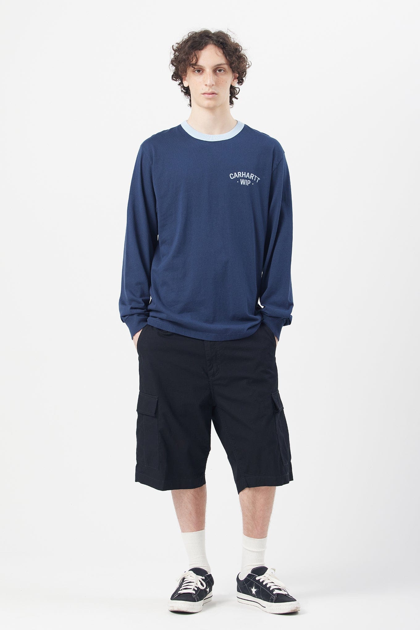 Carhartt WIP L/S 89 RINGER T - SHIRT