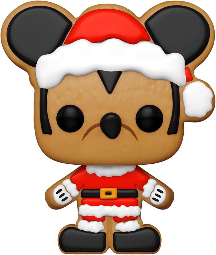 MICKEY MOUSE Funko Pop! 1224 Disney Holiday Santa Mickey Mouse (Gingerbread) Figure