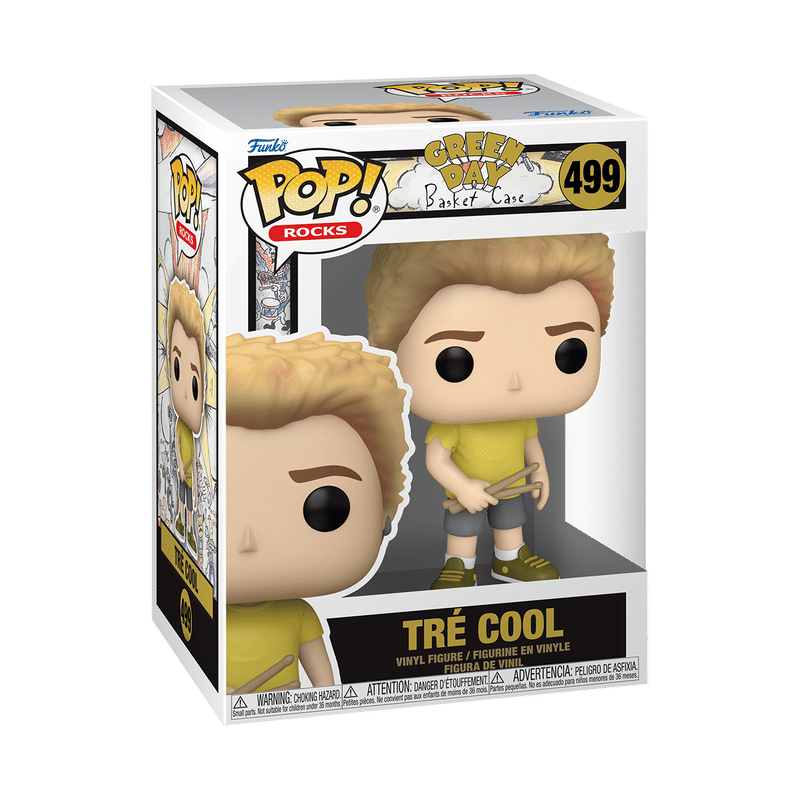 Funko POP Rocks: Green Day - Tre Cool (Basket Case)