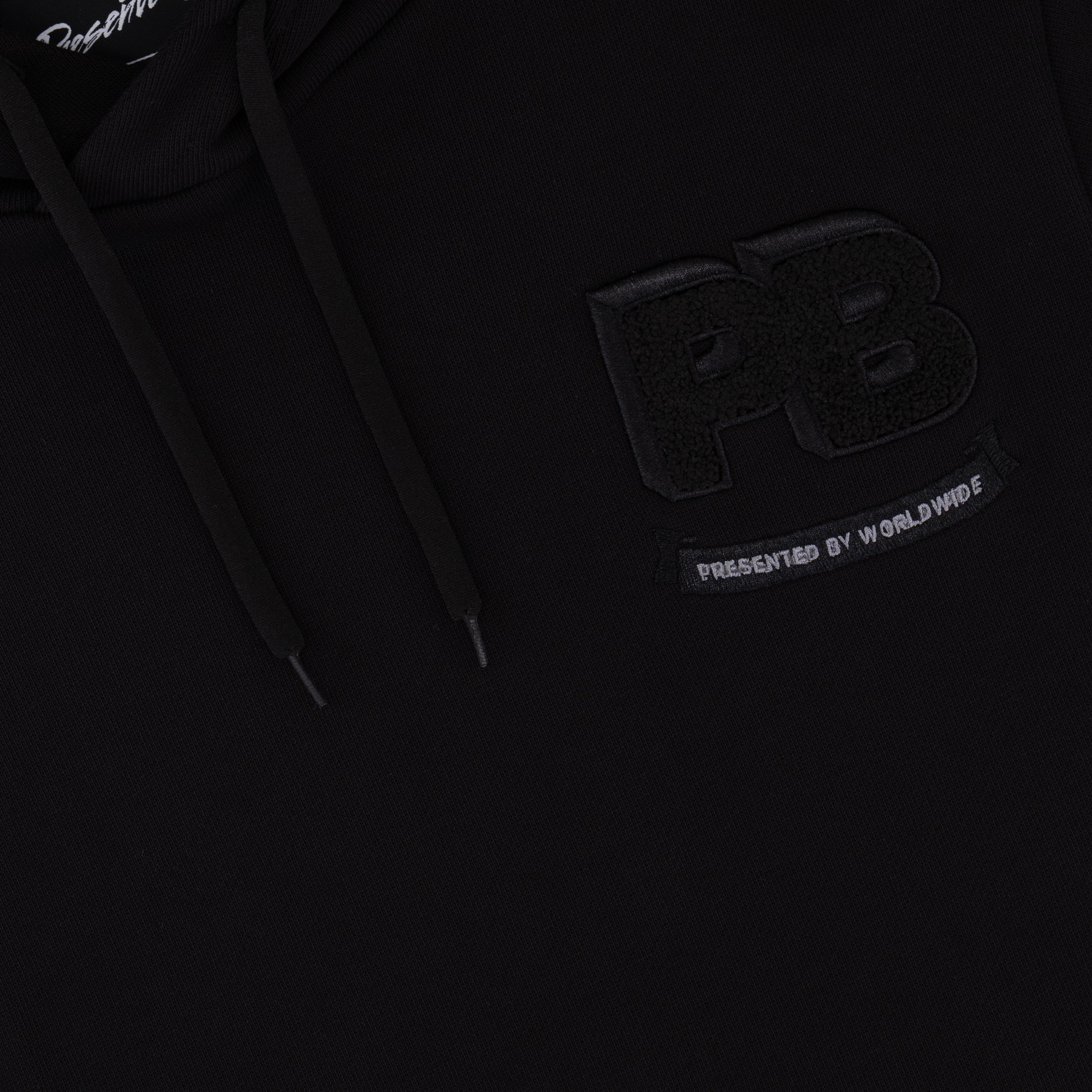 Presentedbyglobal Presentedby Badge Hoodie - Black