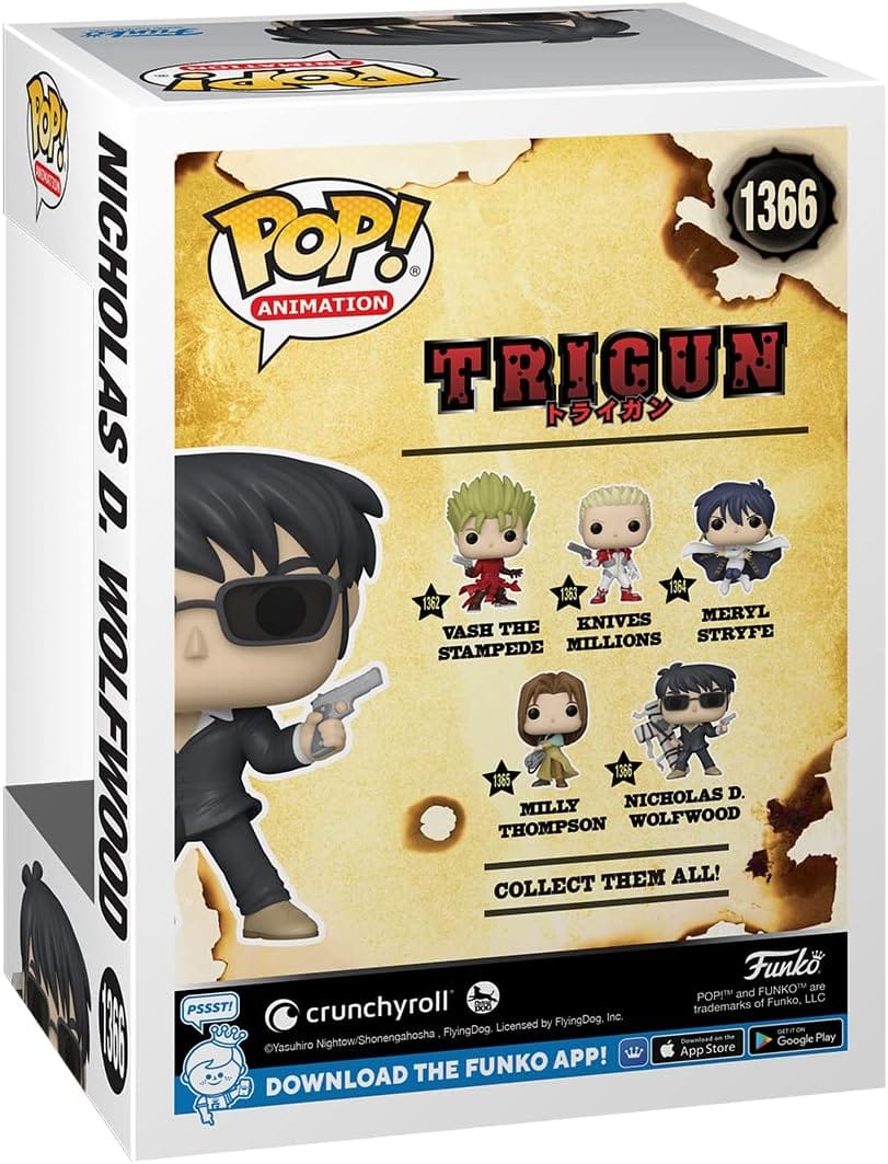 Funko Pop! Animation 1559 Nicholas D. Wolfwood