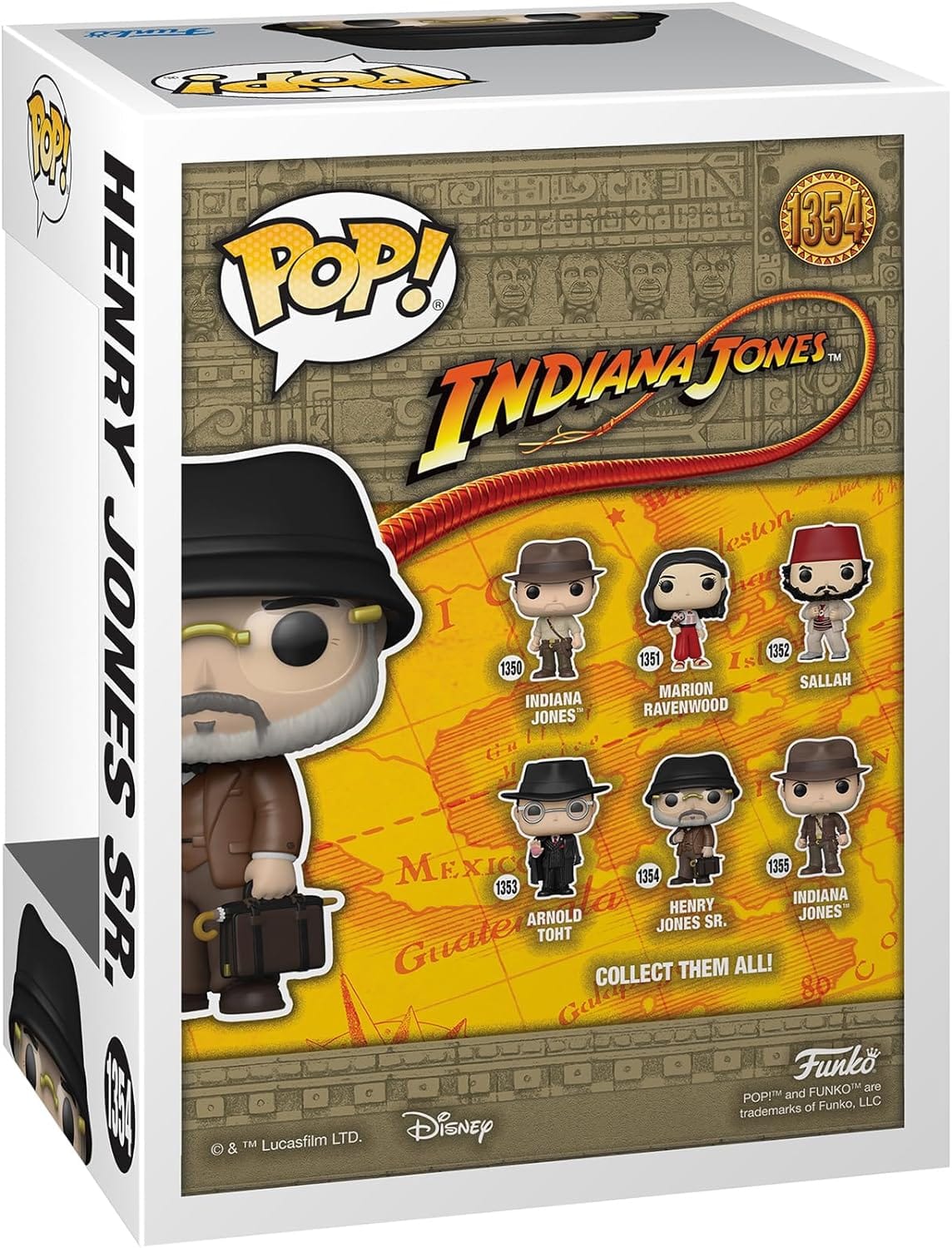 Funko Pop! 1354 Indiana Jones Last Crusade - Henry Jones Sr.