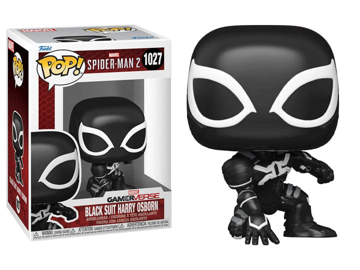 Funko Pop! Games: Spider - Man 2 - Black Suit Harry Osborn #1027 by Geek PH