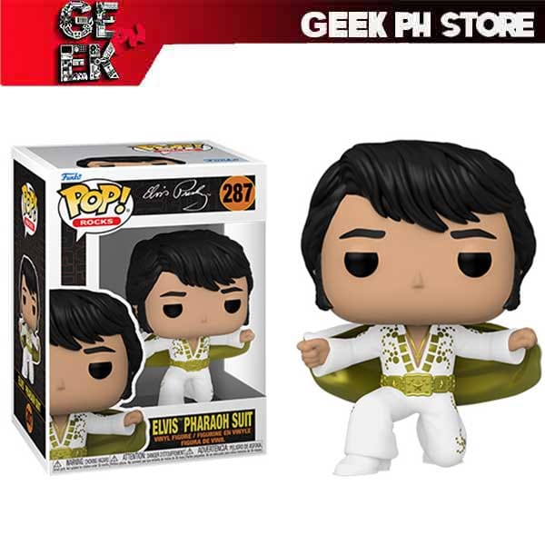 ELVIS PRESLEY Funko POP Rocks: Elvis Presley - Pharaoh suit sold by Geek PH