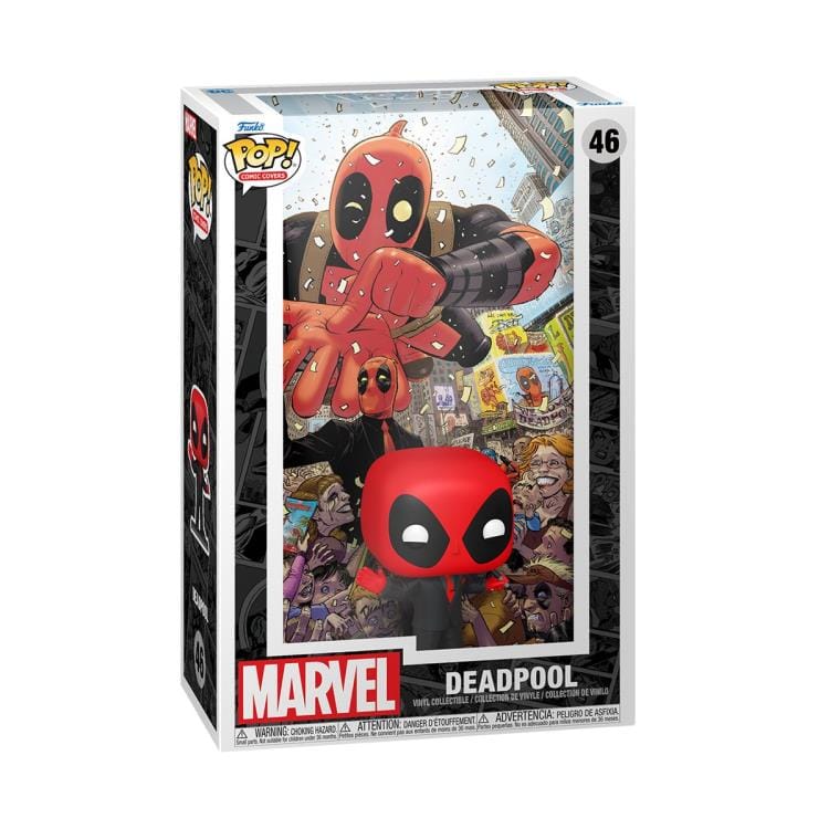 Funko Pop! Comic Covers: Marvel - Deadpool (2015) #1 - Deadpool in Black Suit sold by Geek PH