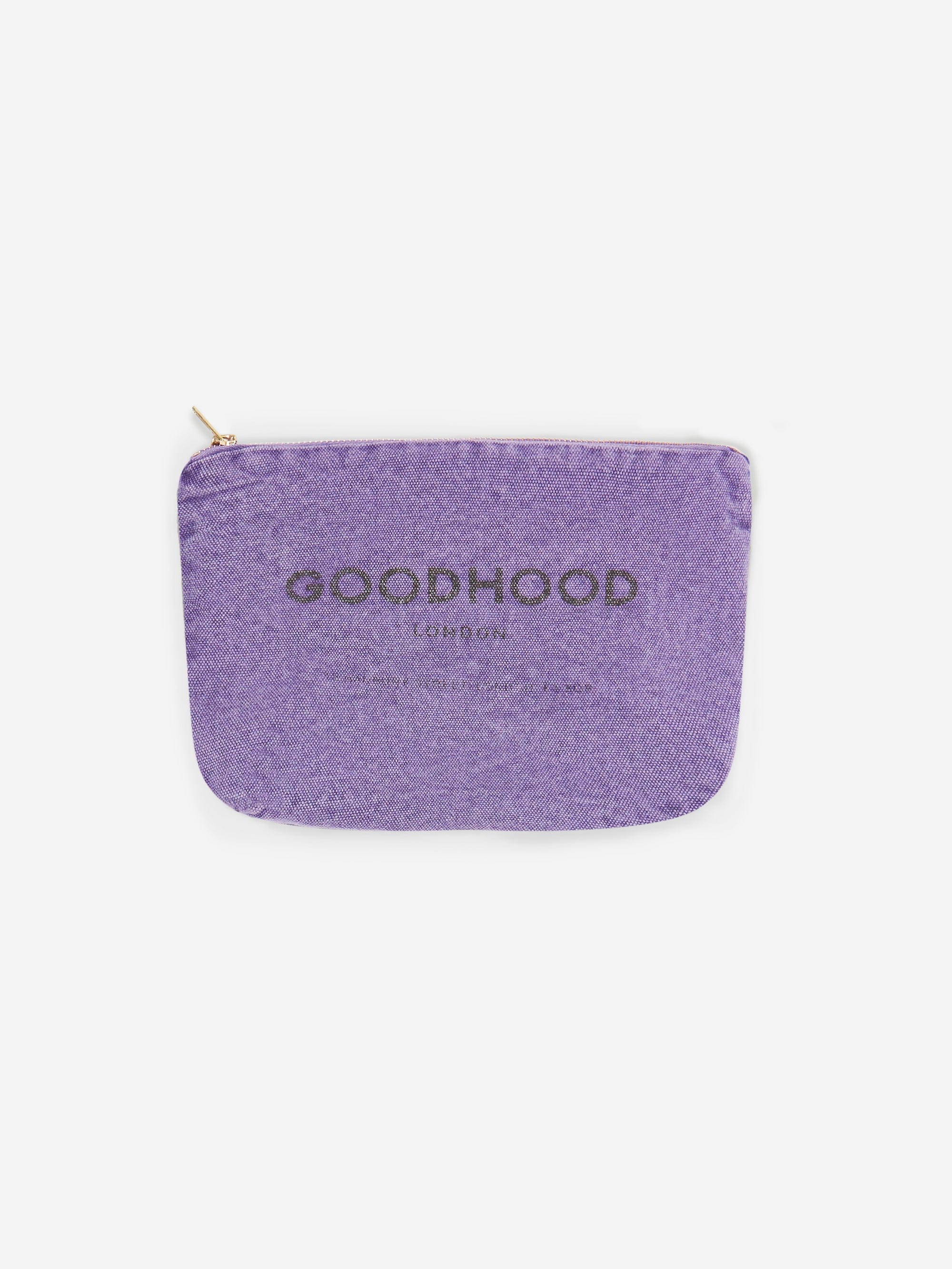 Goodhood London Zip Pouch - Lilac