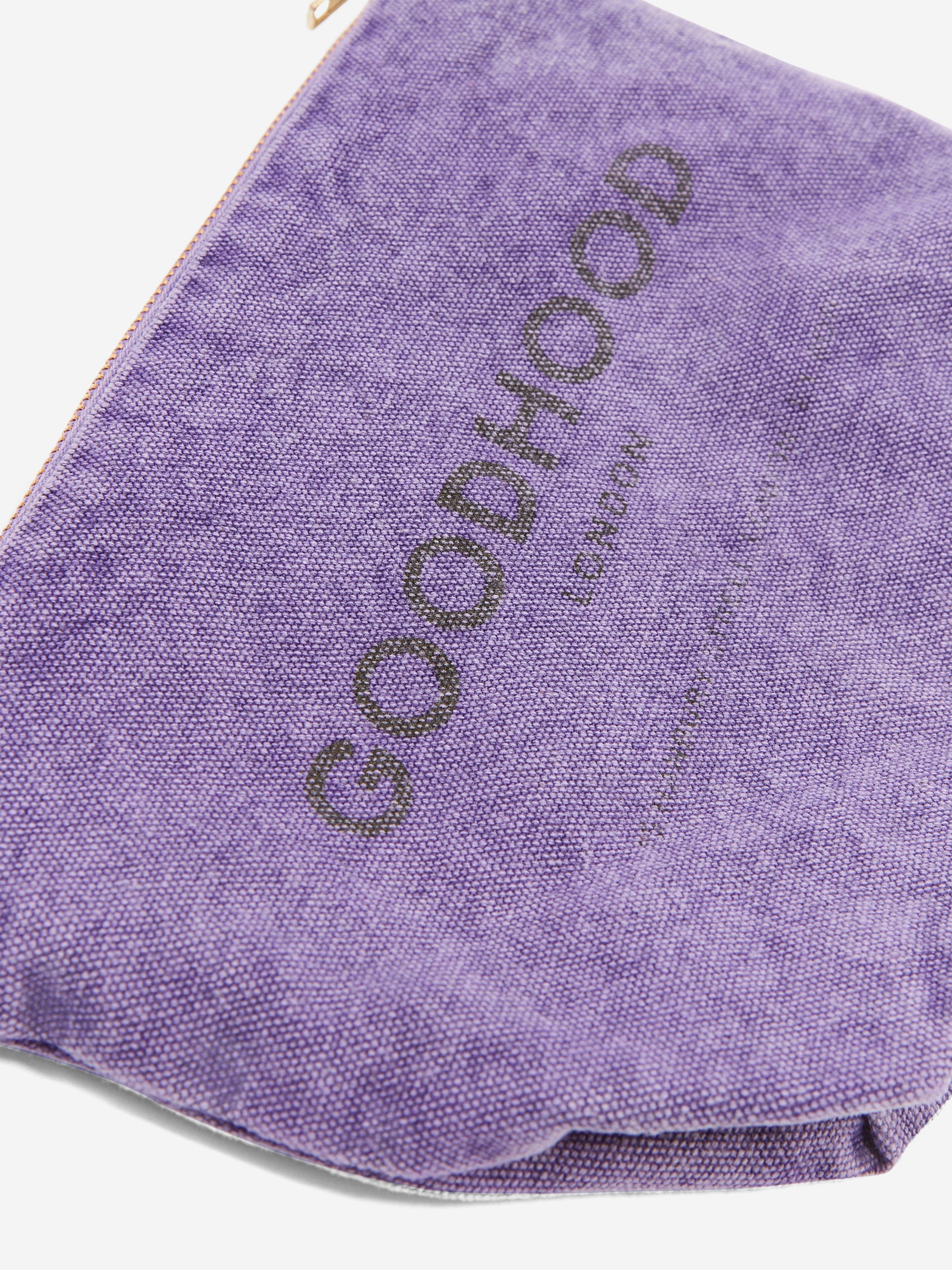 Goodhood London Zip Pouch - Lilac