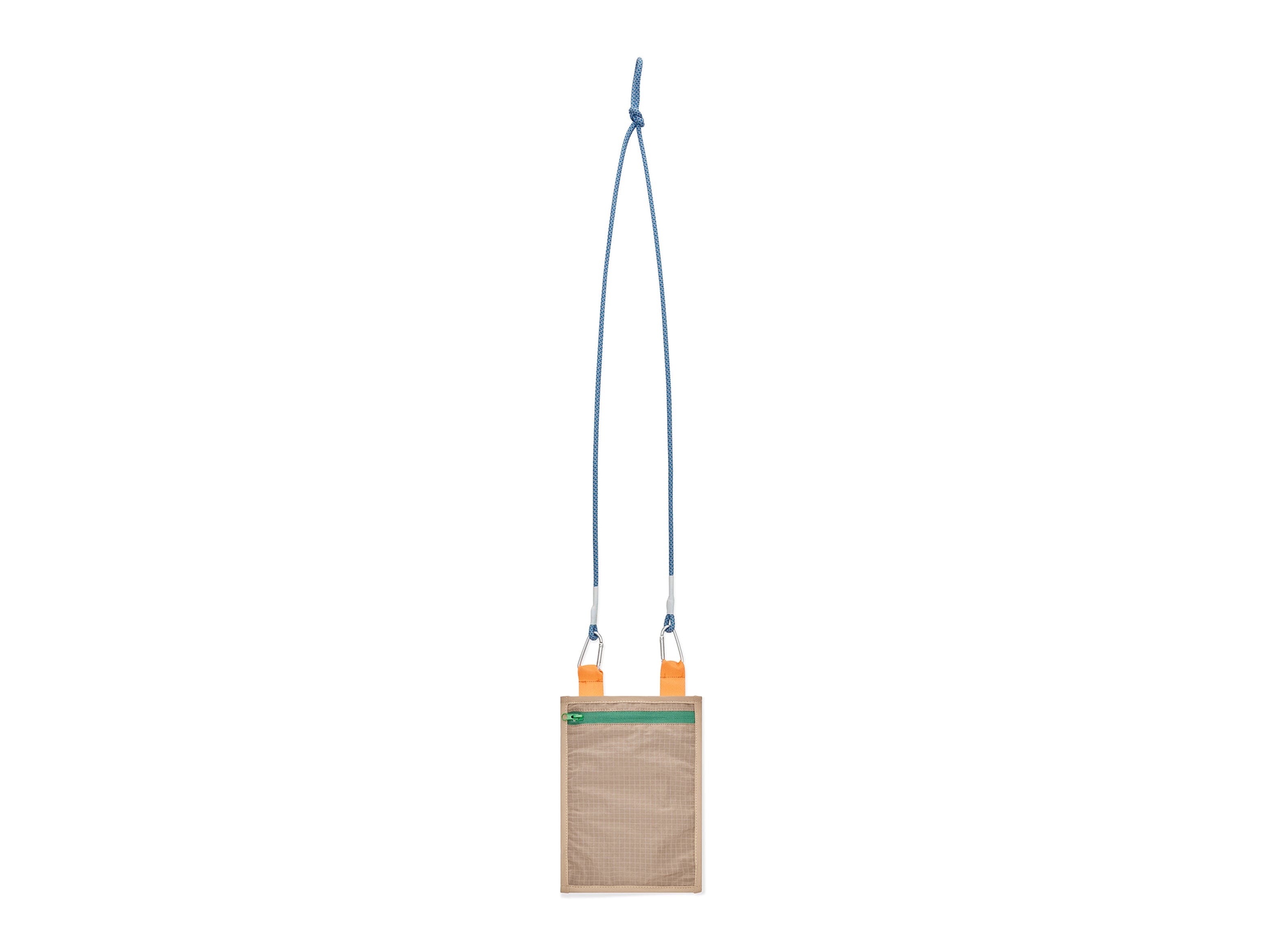 Smile and Wave Rupert Passport Bag - Brown