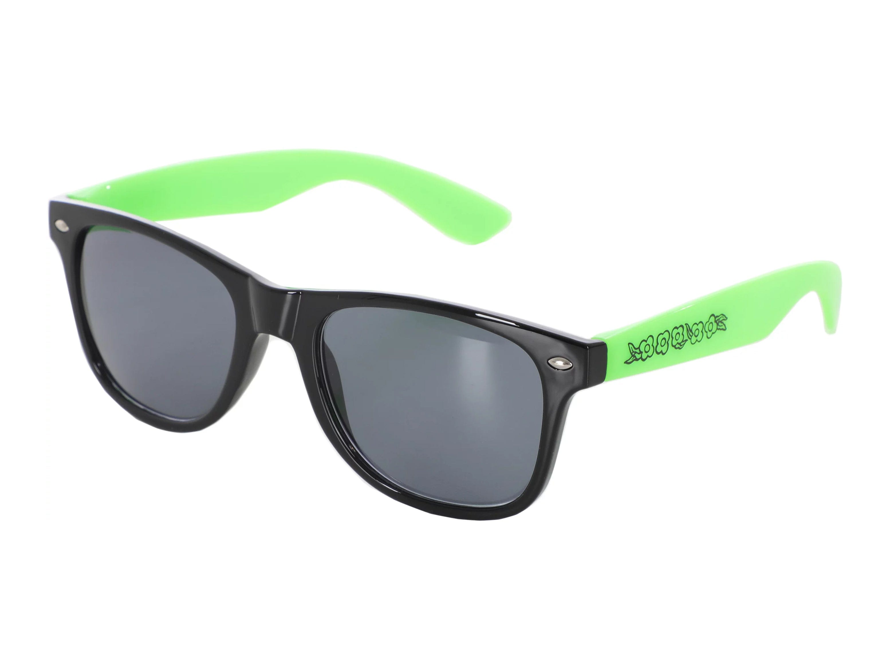 Krooked Eyes Sunglasses - Green / Black