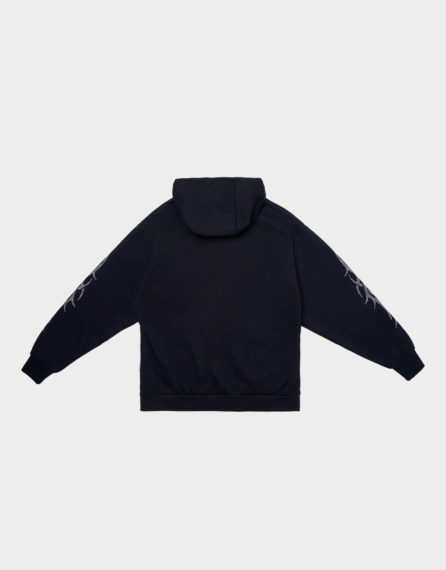 Hoodrich Quartz Diamante Full Zip Hoodie