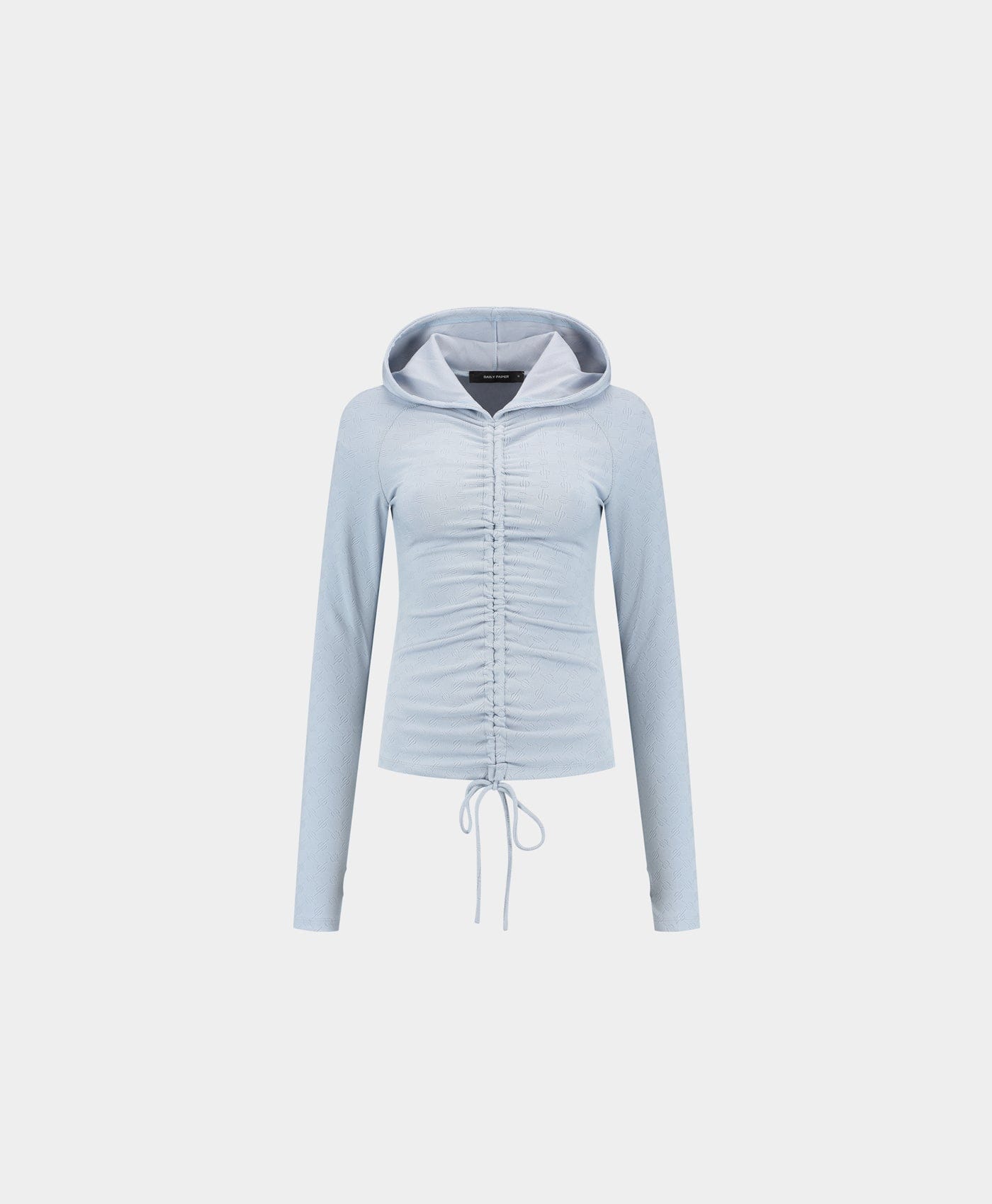 Monogram Subdued Blue Monogram Fitted Hoodie