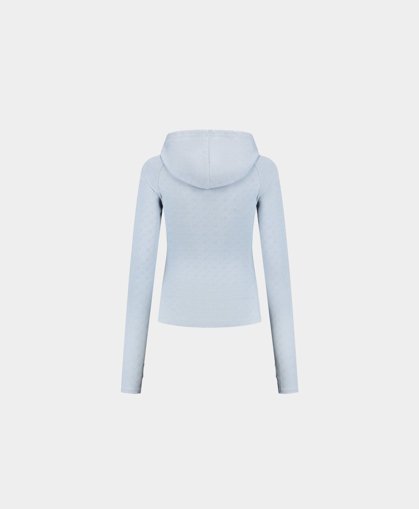 Monogram Subdued Blue Monogram Fitted Hoodie