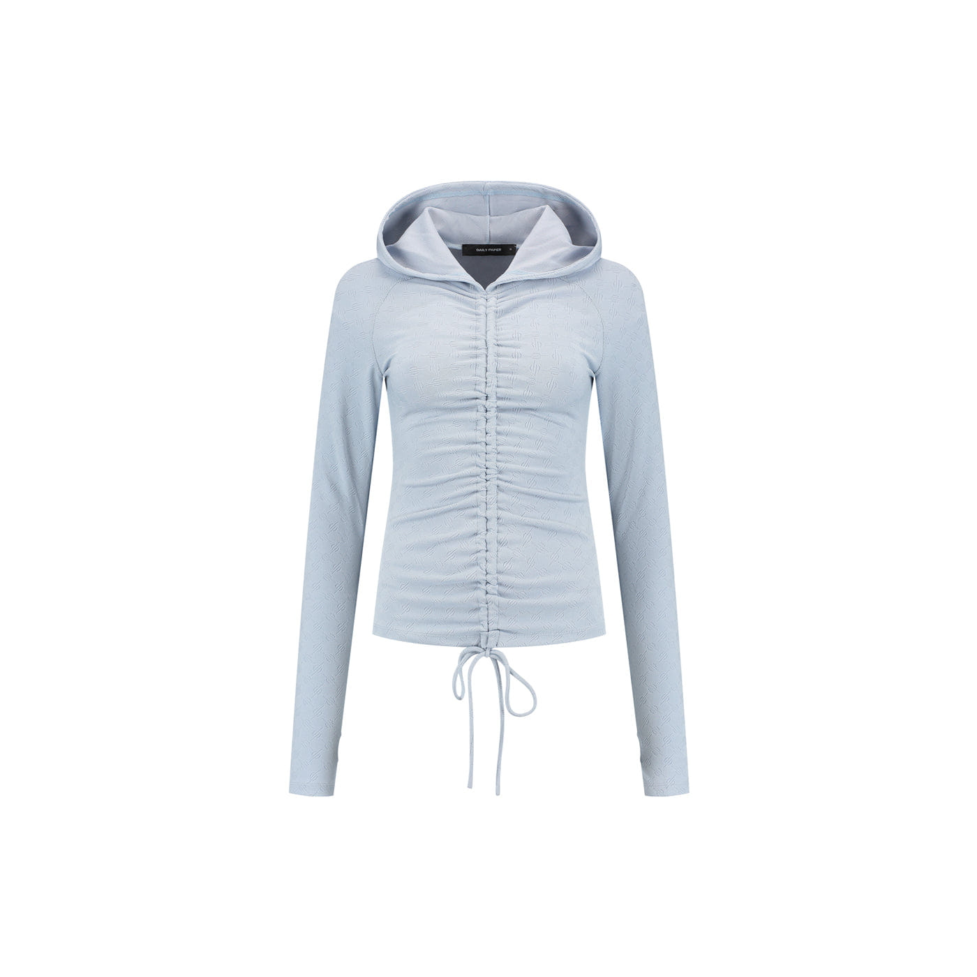 Monogram Subdued Blue Monogram Fitted Hoodie