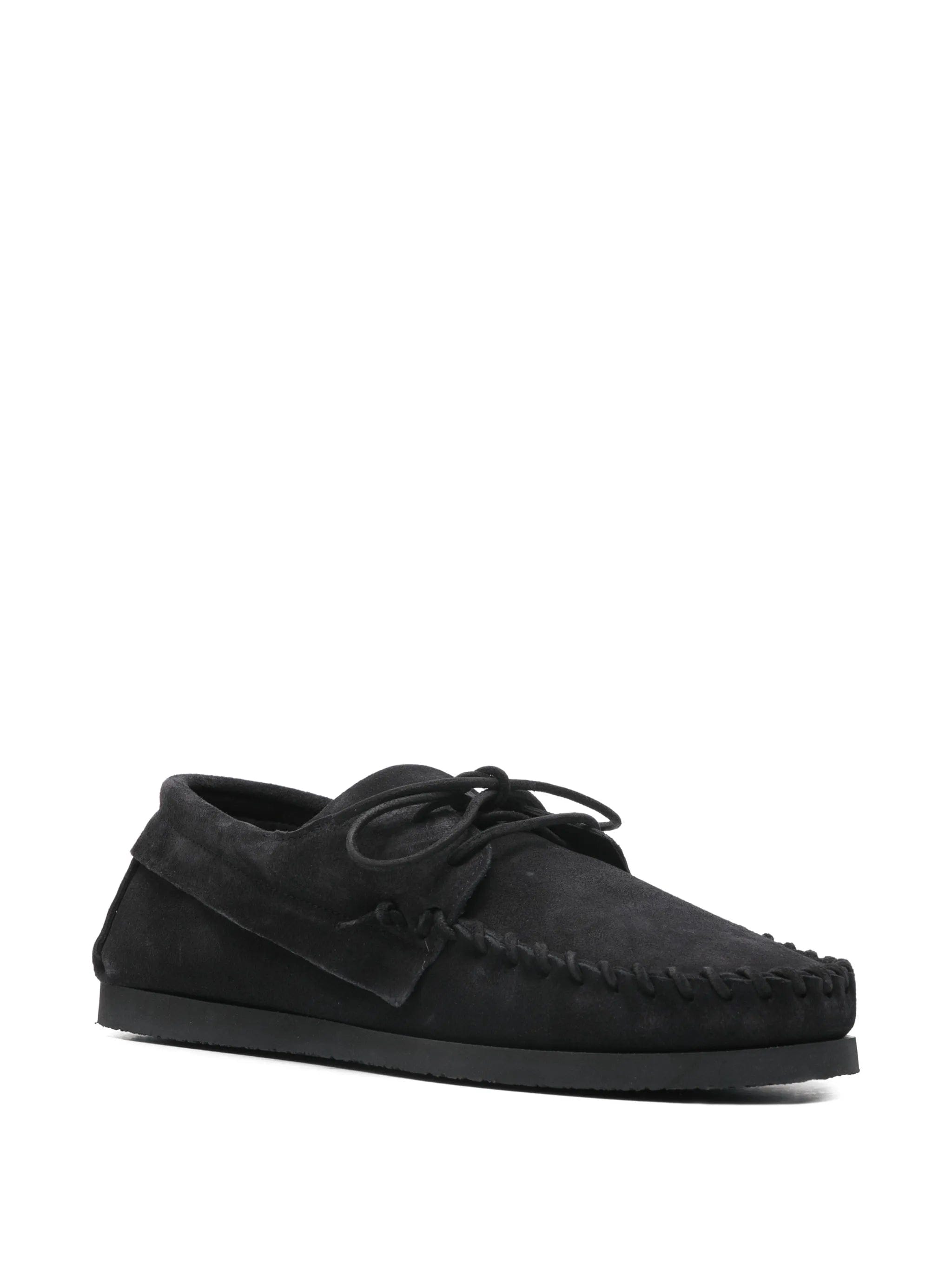 Marant Fenlis suede boat shoes