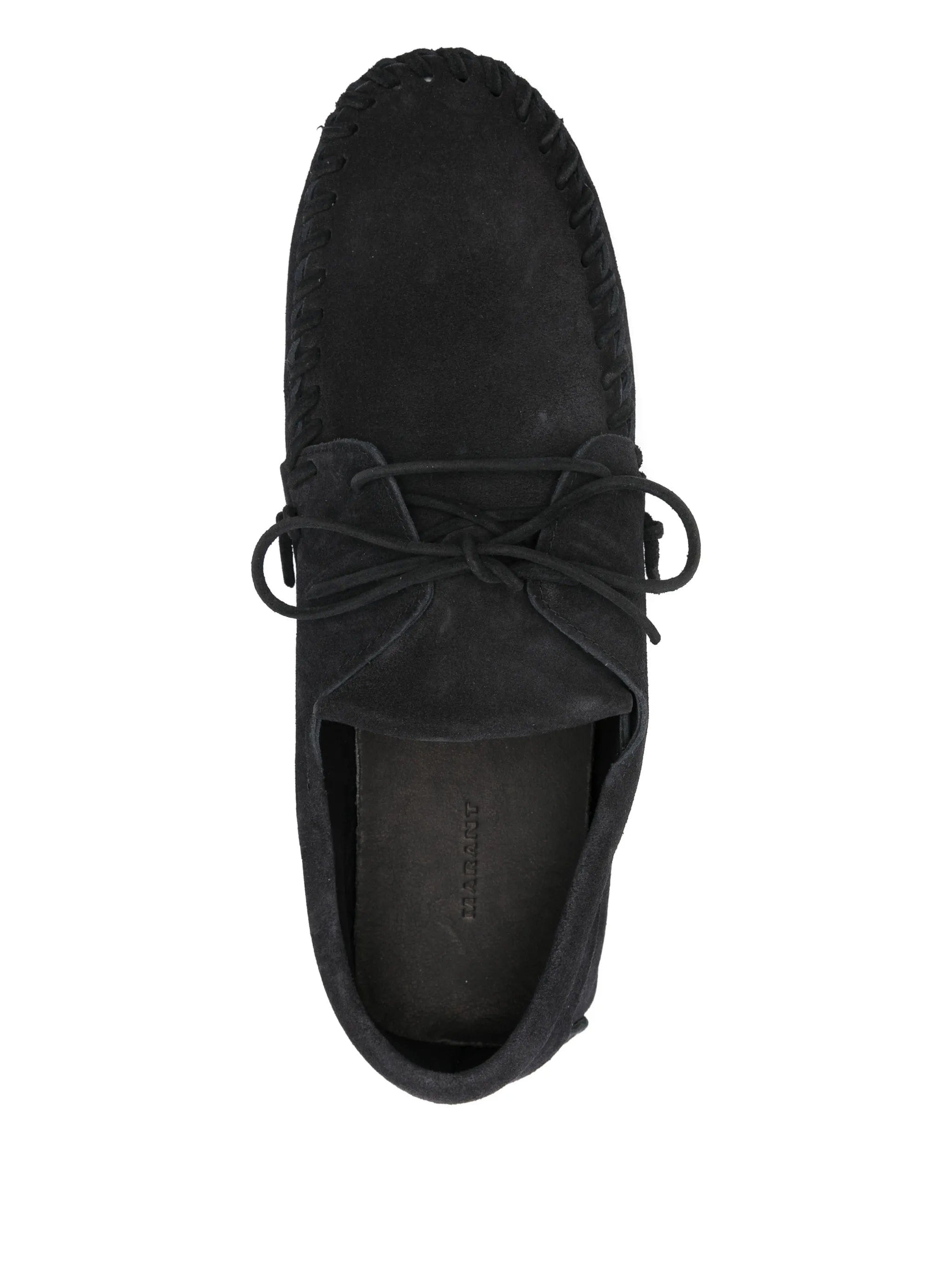 Marant Fenlis suede boat shoes