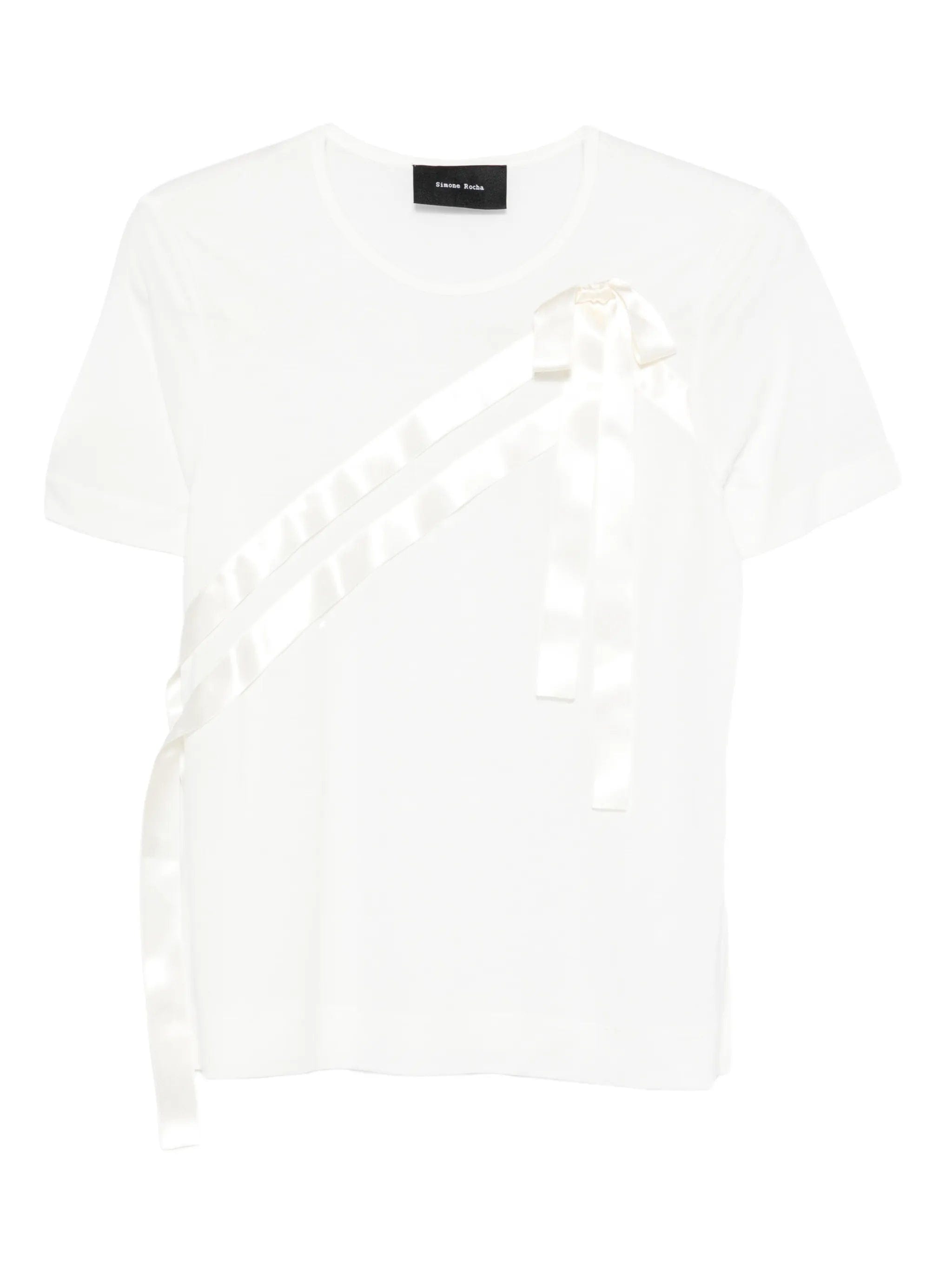 Simone Rocha sash bow T - shirt