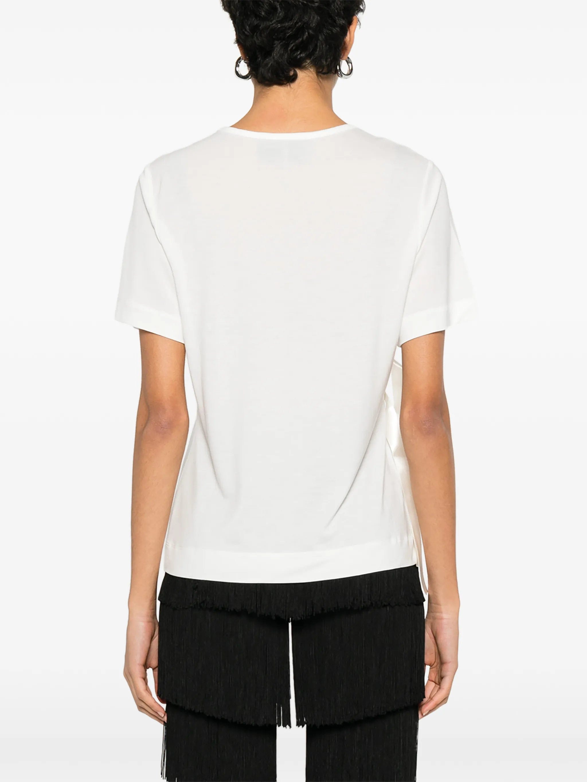 Simone Rocha sash bow T - shirt