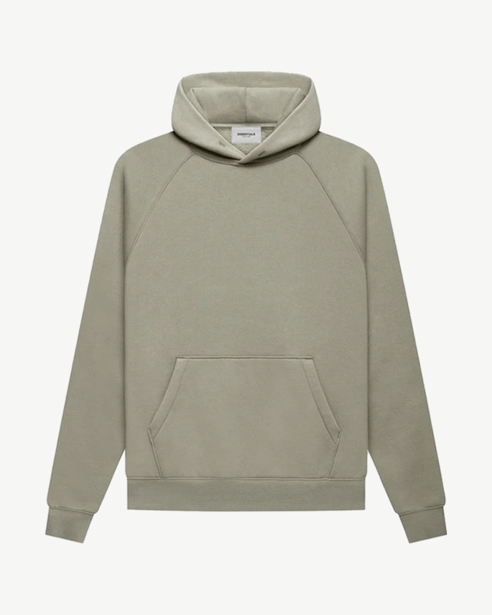 FOG ESSENTIALS FW21 SILICON APPLIQUE LOGO PISTACHIO HOODIE