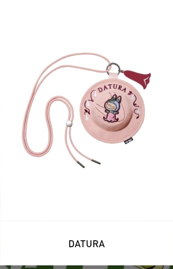 Pandaqueen Datura - Labubu Fall in Wild Series Bucket Hat Mini Bag The Monsters - Pop Mart
