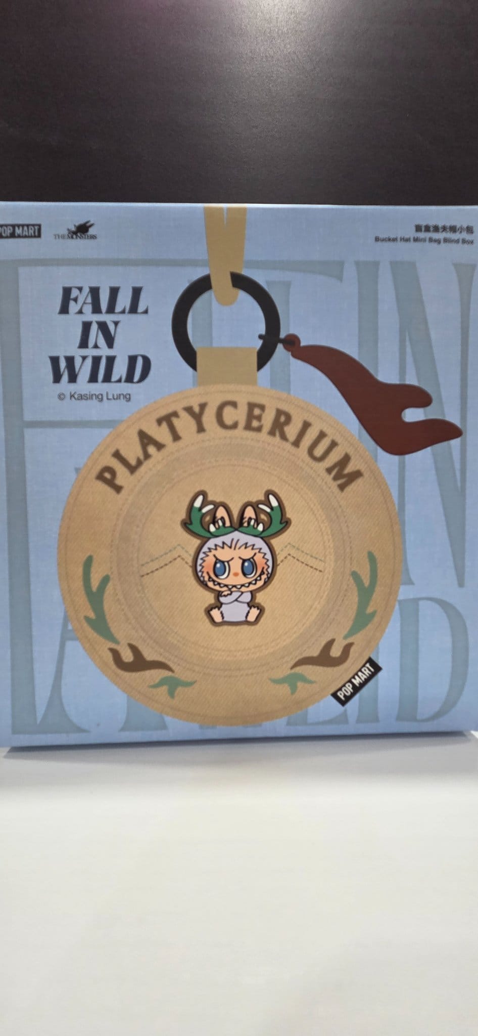 Pandaqueen Datura - Labubu Fall in Wild Series Bucket Hat Mini Bag The Monsters - Pop Mart