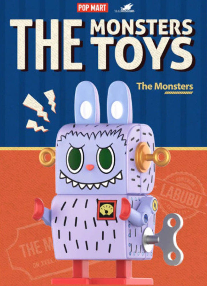 Chasethepop The Monsters Labubu Toys Series Blind Box by POP MART x How2work x Kasing Lung