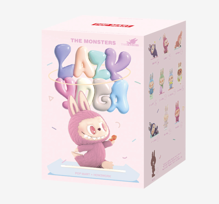 Brandonz The Monsters Labubu Lazy Yoga Blind Box Series by POP MART