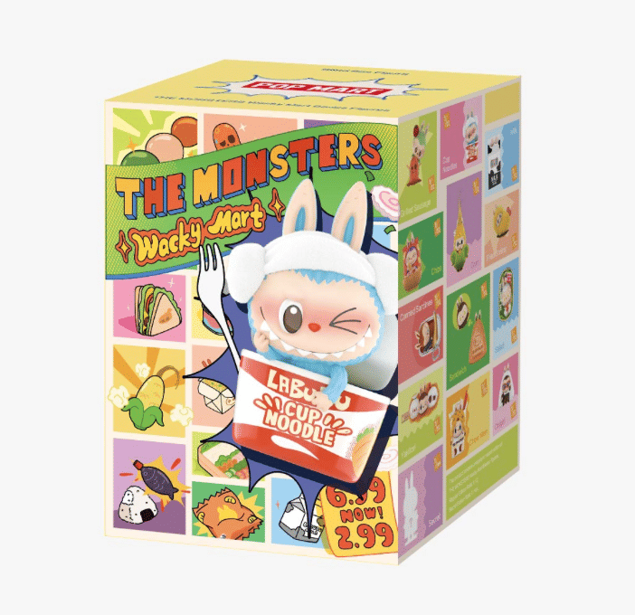 Brandonz Labubu THE MONSTERS Wacky Mart Series Blind Box by POP MART