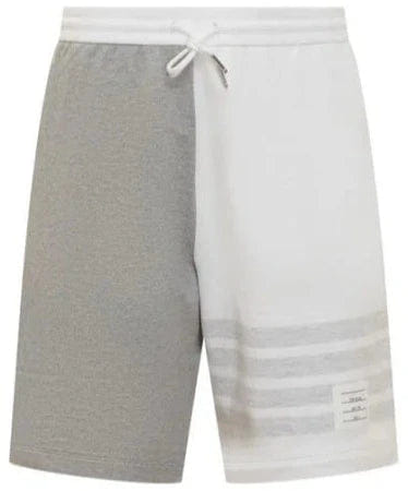 Thom Browne Panelled Cotton Track Shorts
