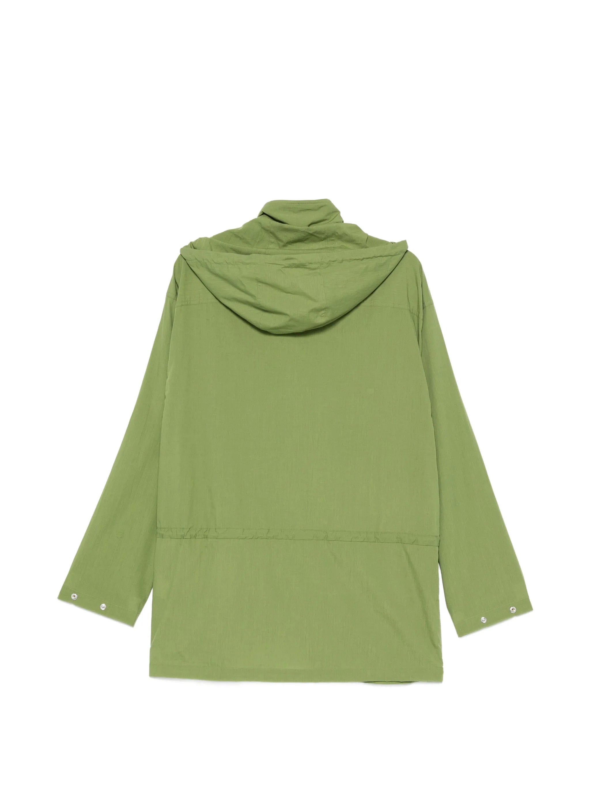 Auralee Lawn hooded cotton jacket