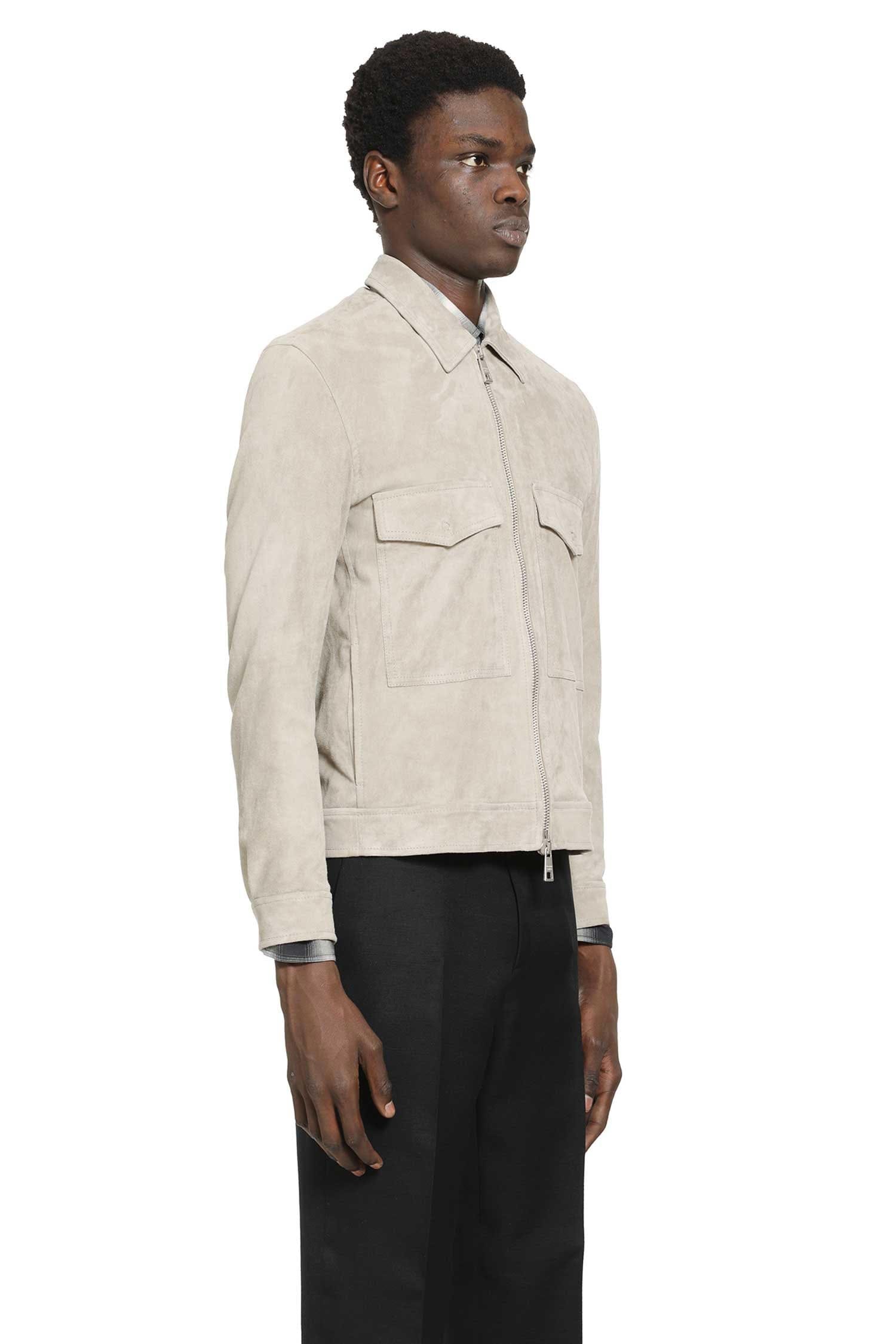 Giorgio BRATO Leather Zip - Up Jacket