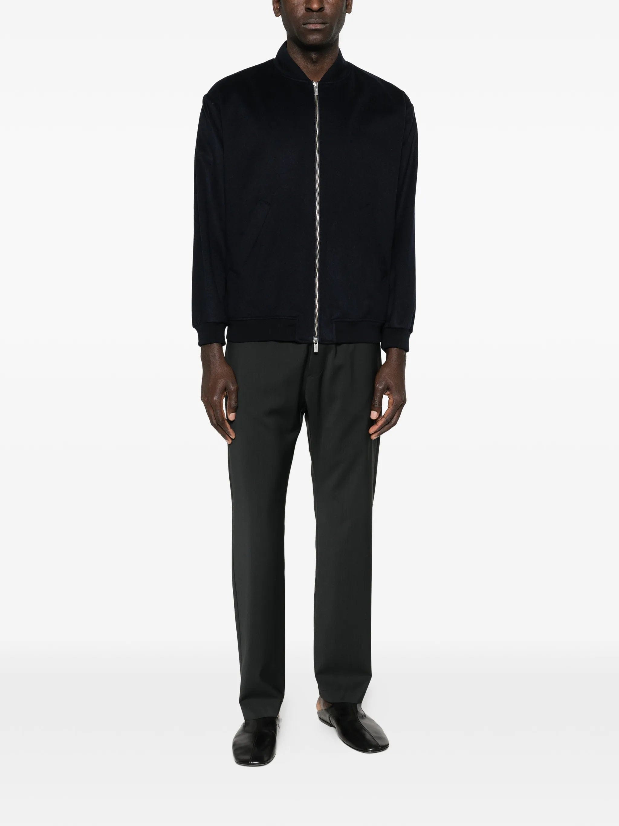 Barena zip - up cashmere bomber jacket