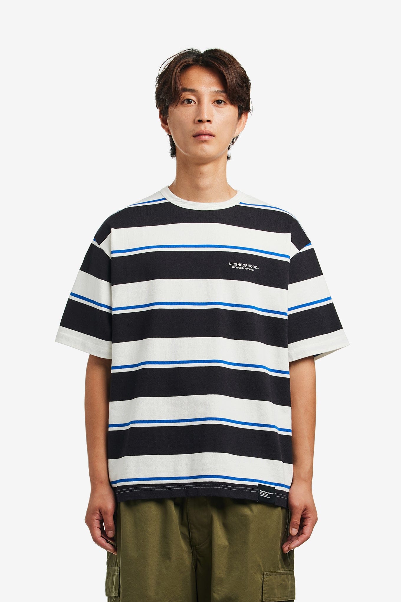 Neighborhood BORDER CREW NECK SS
