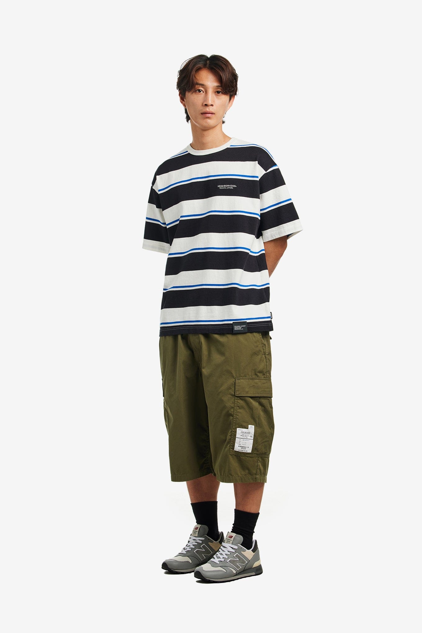 Neighborhood BORDER CREW NECK SS