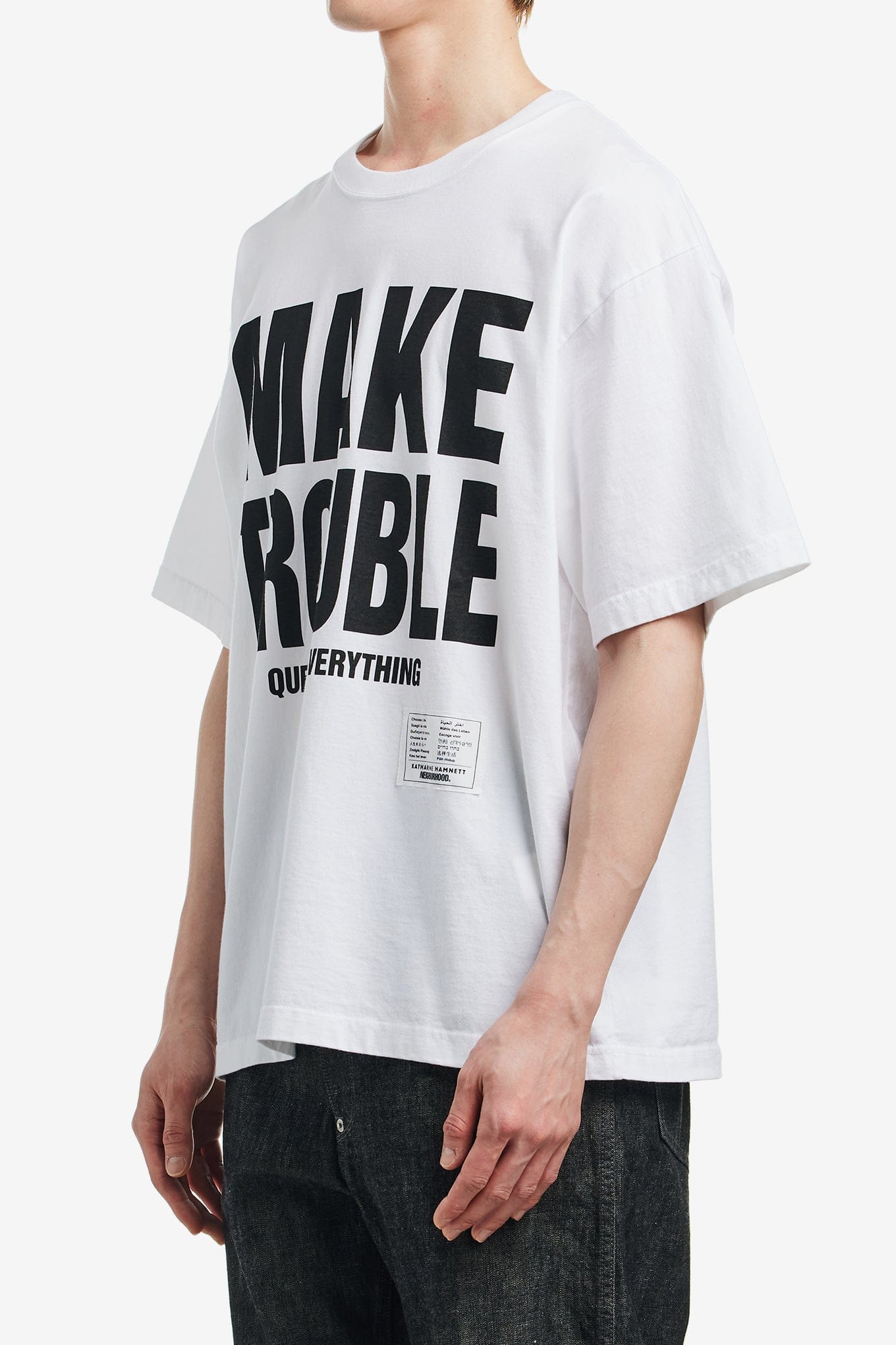 Neighborhood X KATHARINE HAMNETT . CREWNECK SS - 2