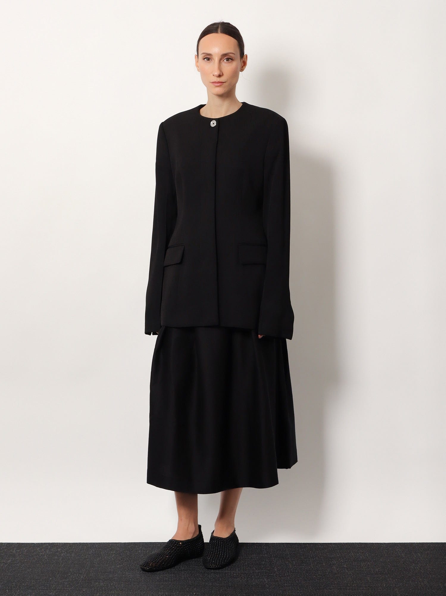 Toteme Evening viscose blend blazer