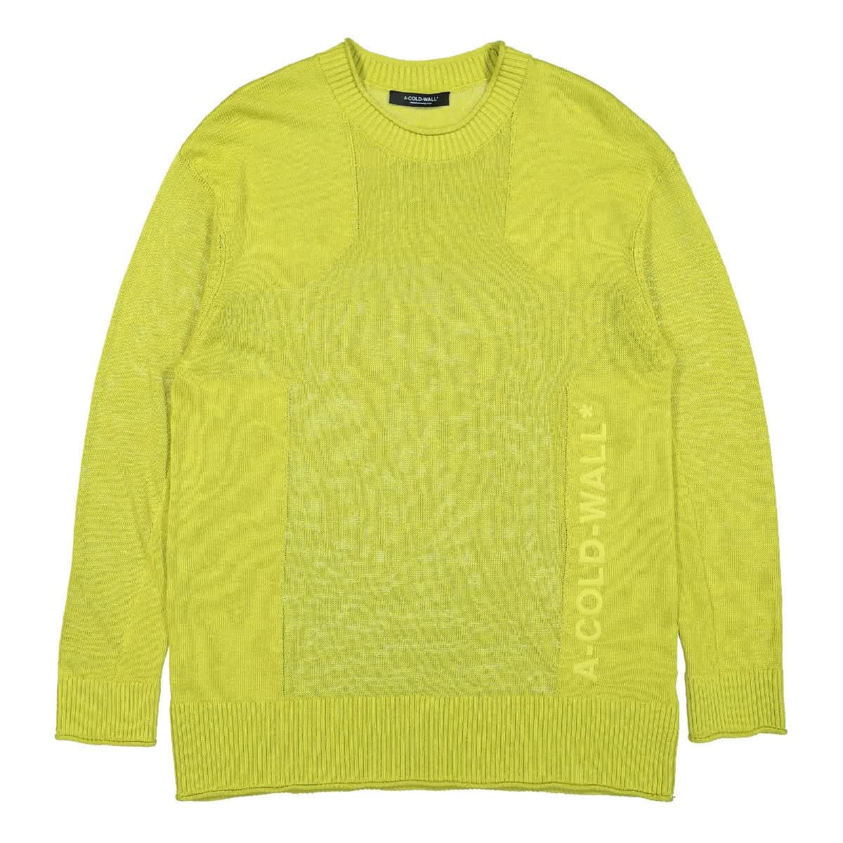 A COLD WALL Transparency Crewneck