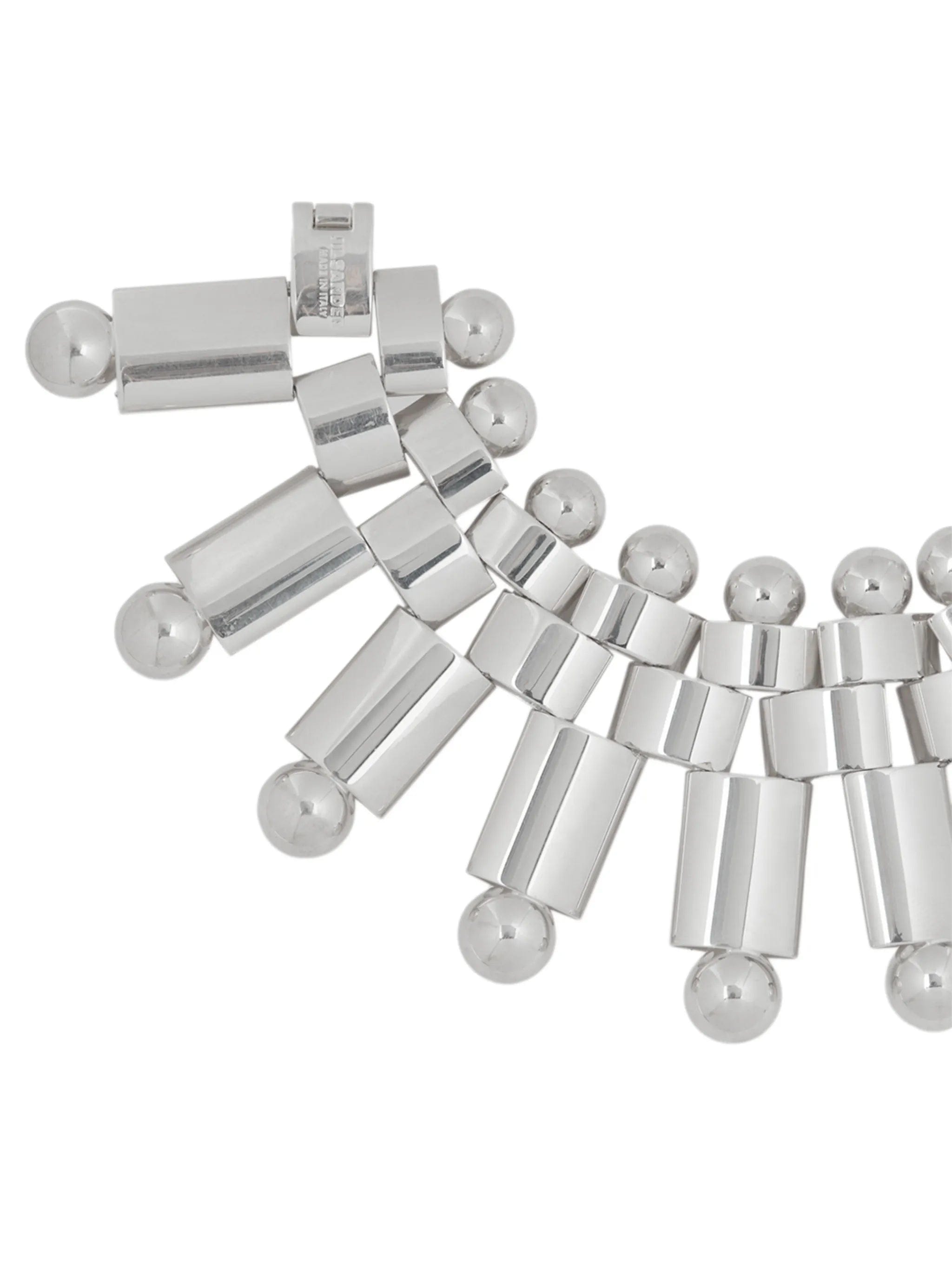 Jil Sander geometric beaded bracelet