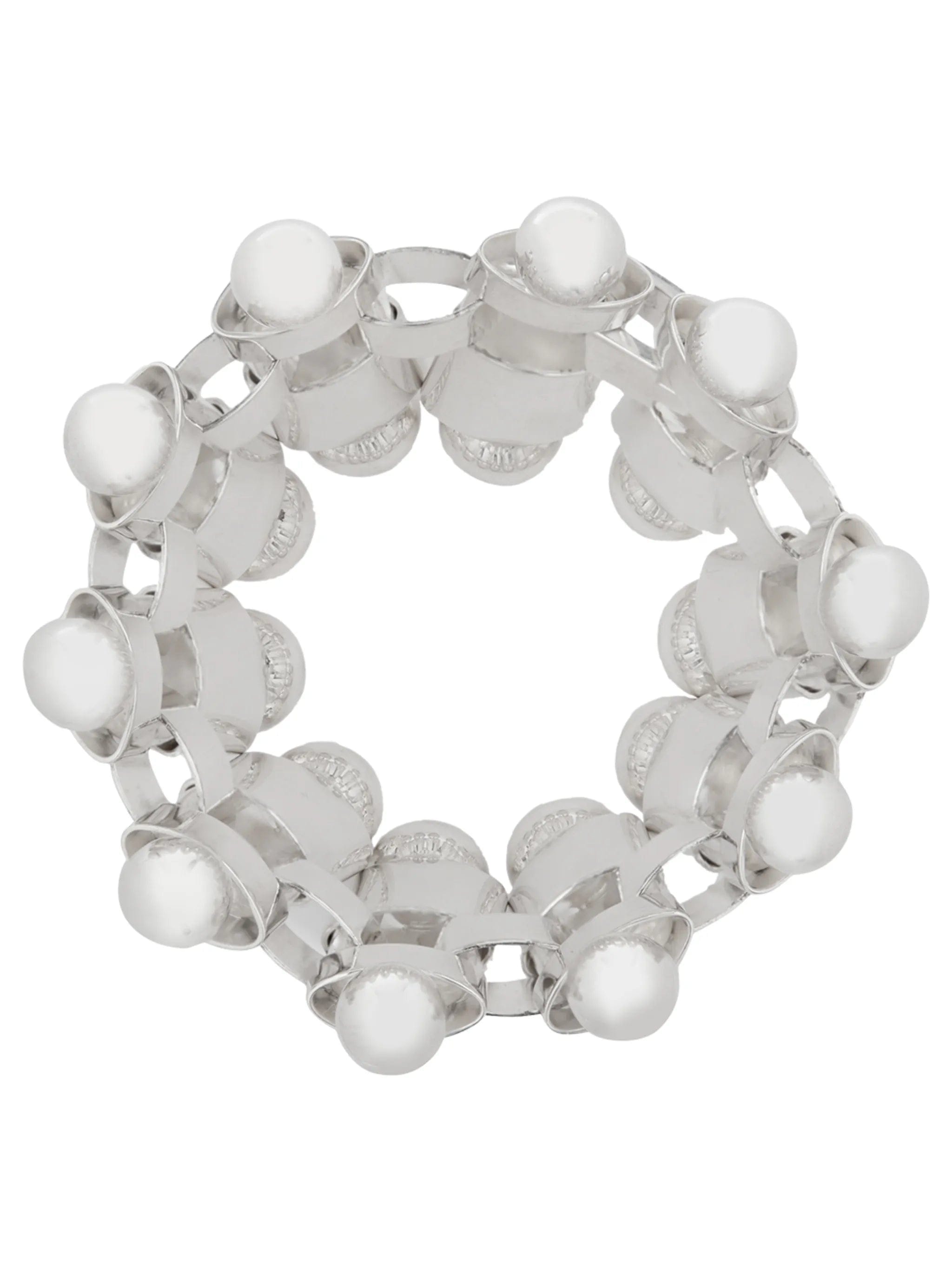 Jil Sander geometric beaded bracelet