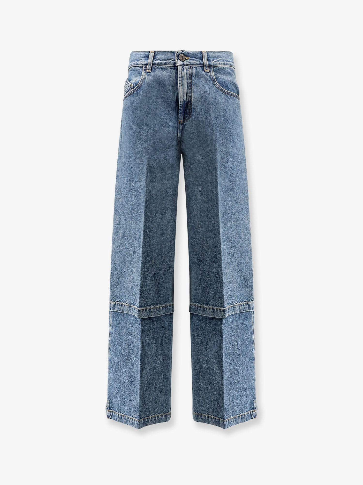 THE Attico Jeans with Logo embroidery