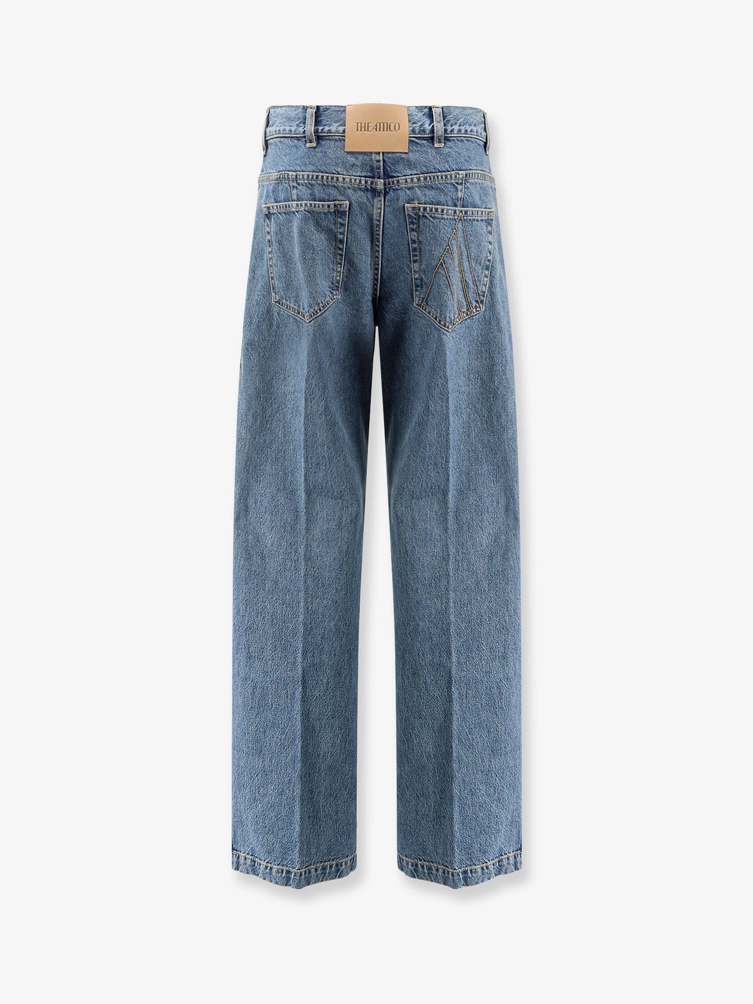 THE Attico Jeans with Logo embroidery