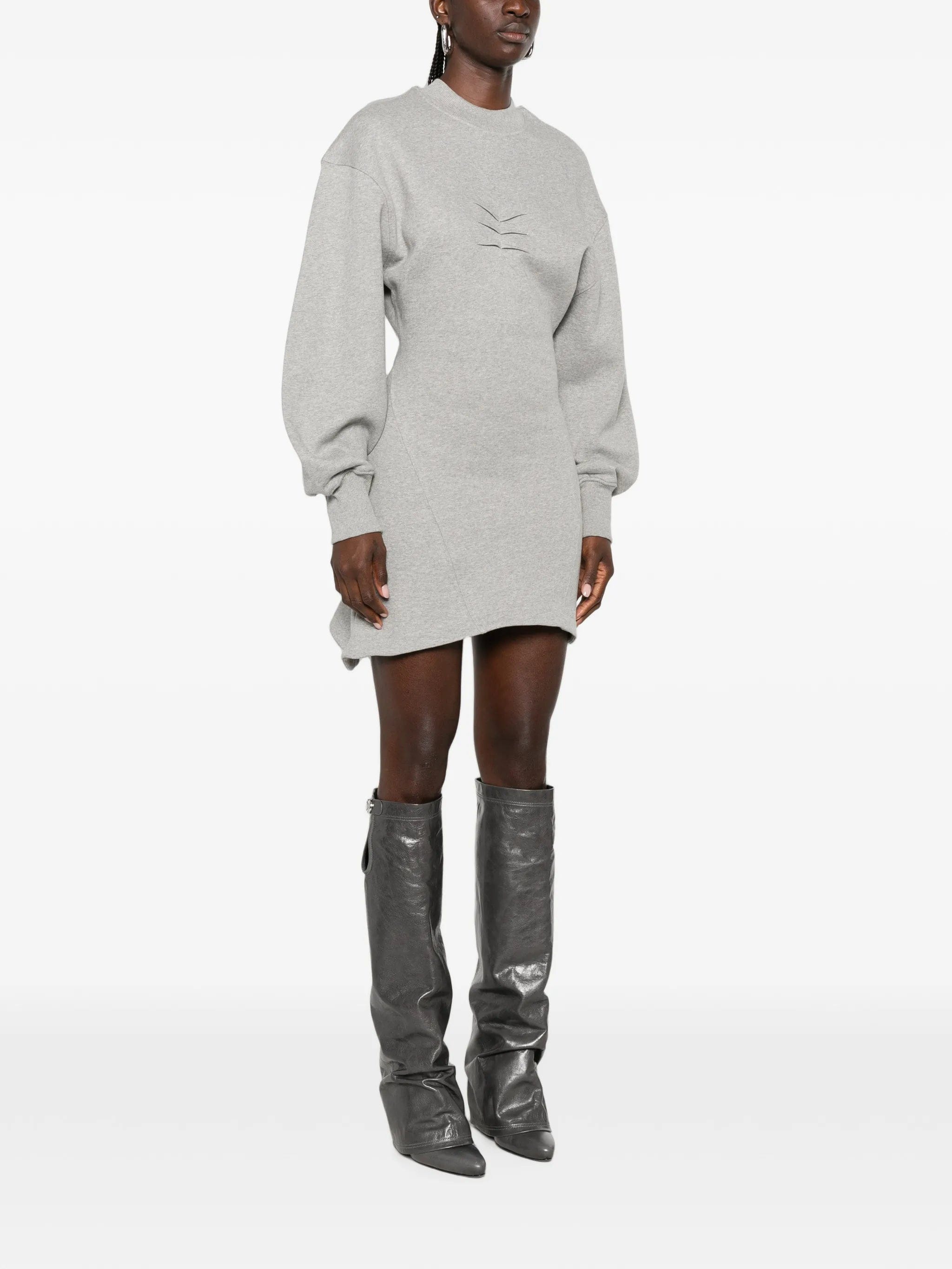 The Attico cut - out balloon - sleeve mini dress
