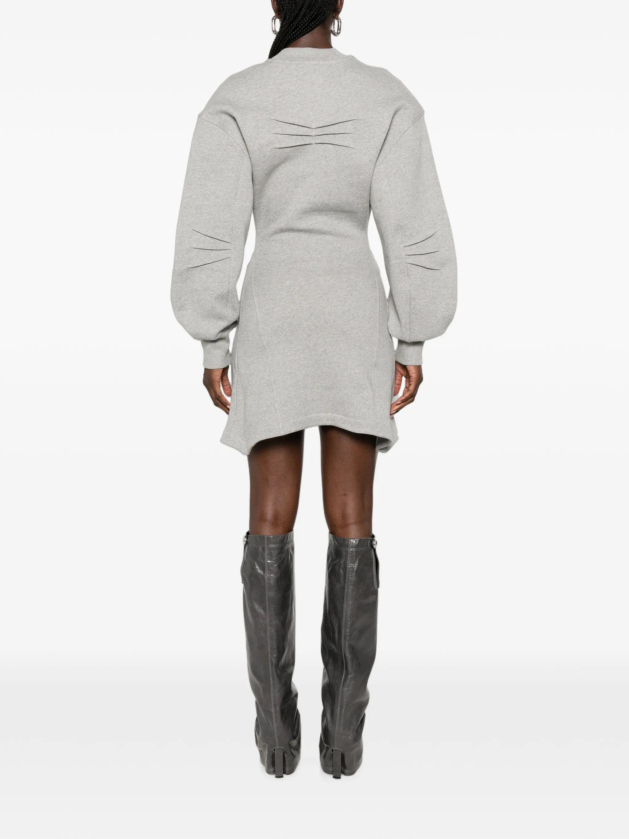 The Attico cut - out balloon - sleeve mini dress